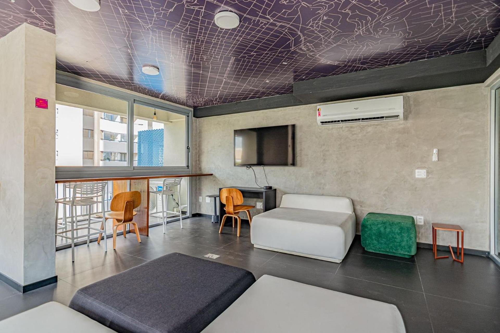 By Dabra House: Studios completos em Moema em frente ao shopping Ibirapuera