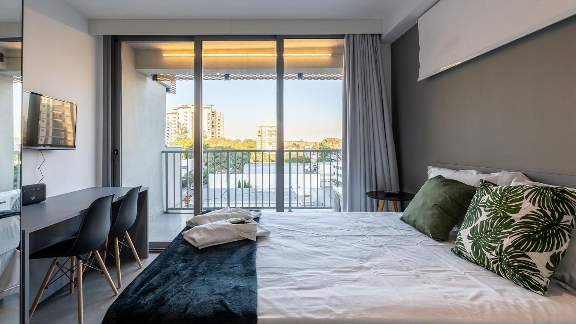 By Dabra House: Studios completos em Moema em frente ao shopping Ibirapuera