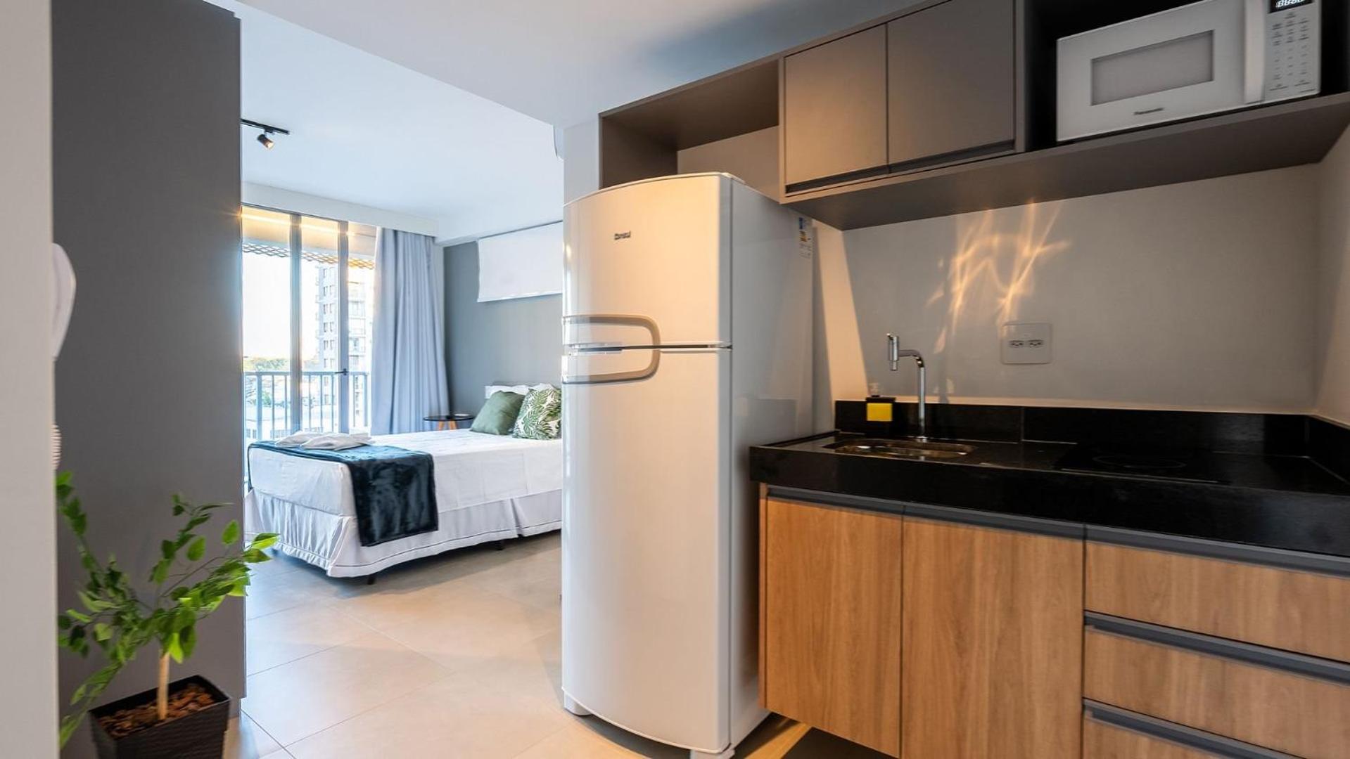 By Dabra House: Studios completos em Moema em frente ao shopping Ibirapuera
