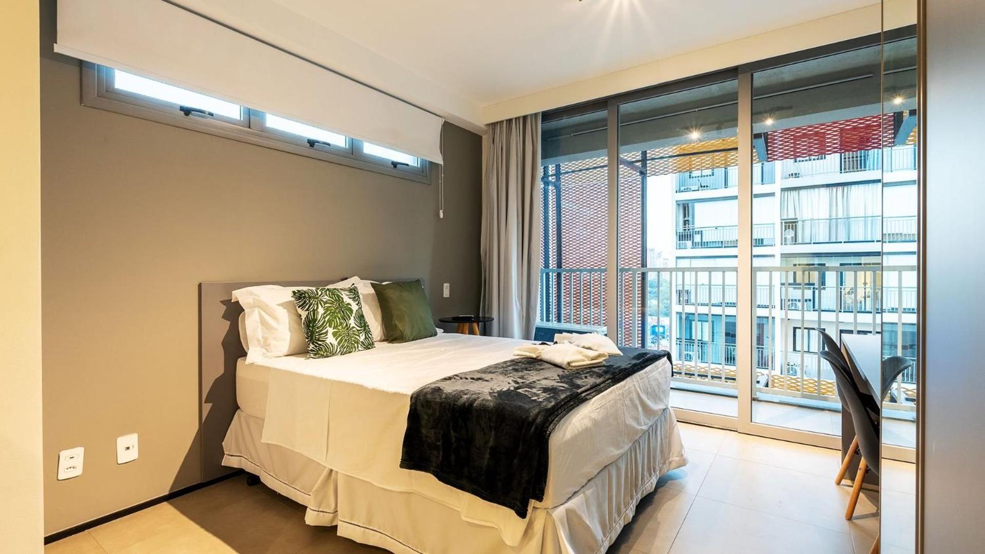 By Dabra House: Studios completos em Moema em frente ao shopping Ibirapuera