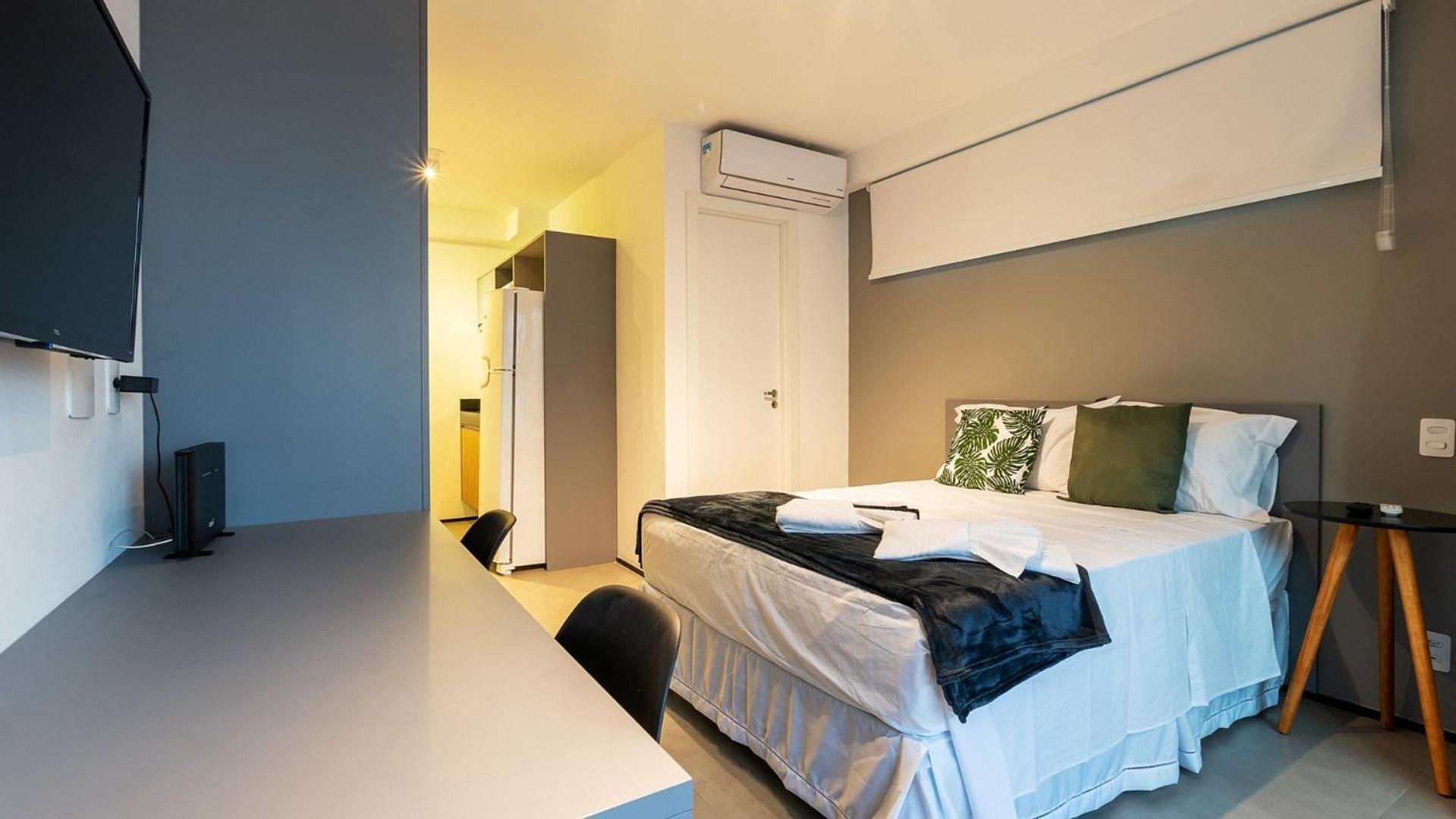 By Dabra House: Studios completos em Moema em frente ao shopping Ibirapuera