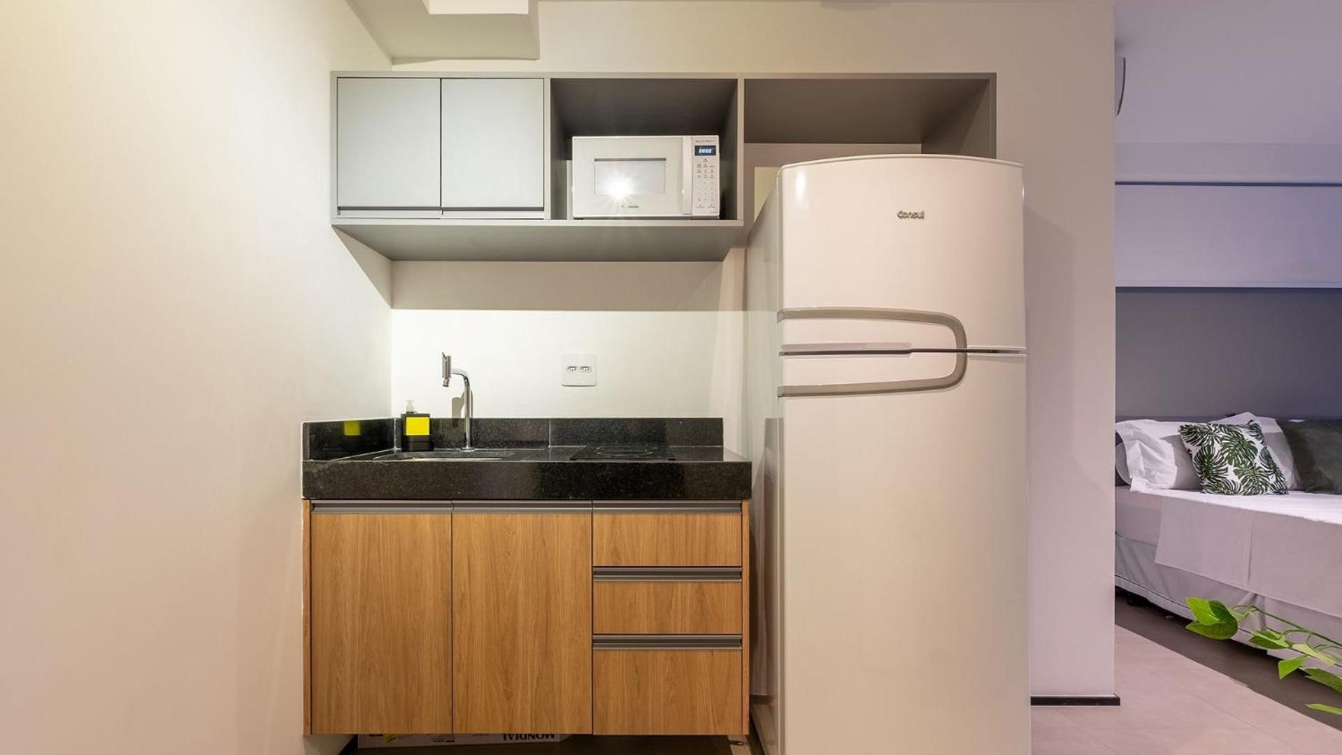 By Dabra House: Studios completos em Moema em frente ao shopping Ibirapuera