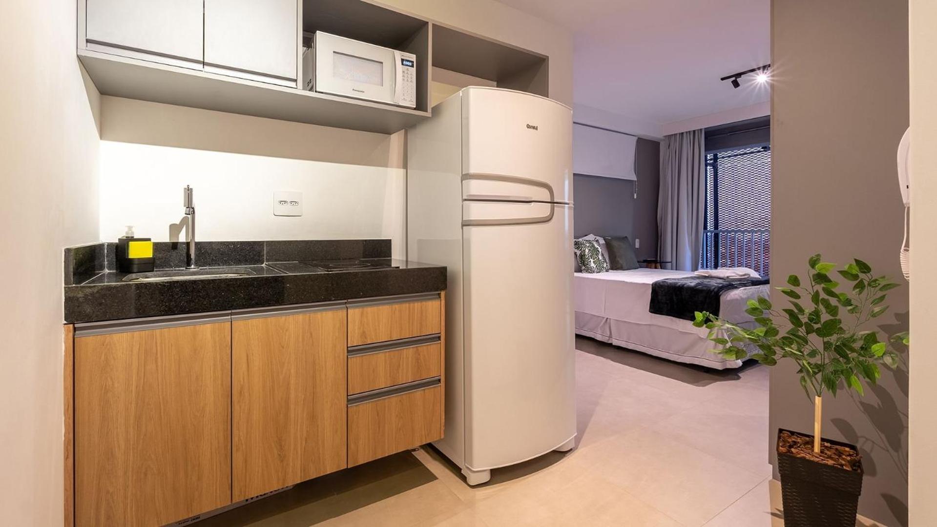 By Dabra House: Studios completos em Moema em frente ao shopping Ibirapuera