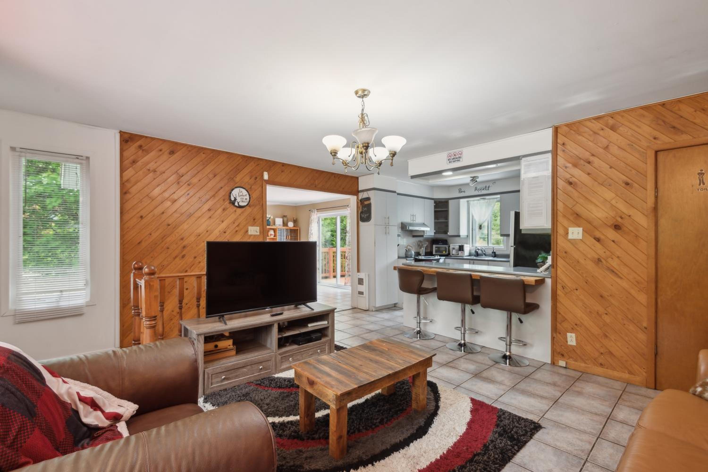 Havre de détente avec foyer et spa