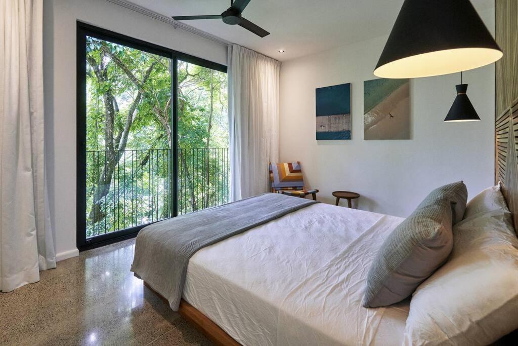 Ocean view Villa Alba 4ensuite rooms Malpais Santa Teresa