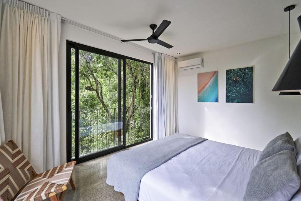 Ocean view Villa Alba 4ensuite rooms Malpais Santa Teresa