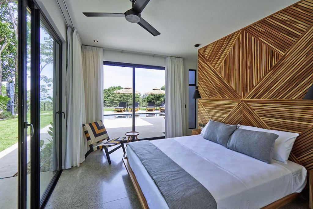 Ocean view Villa Alba 4ensuite rooms Malpais Santa Teresa