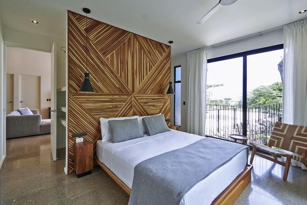 Ocean view Villa Alba 4ensuite rooms Malpais Santa Teresa
