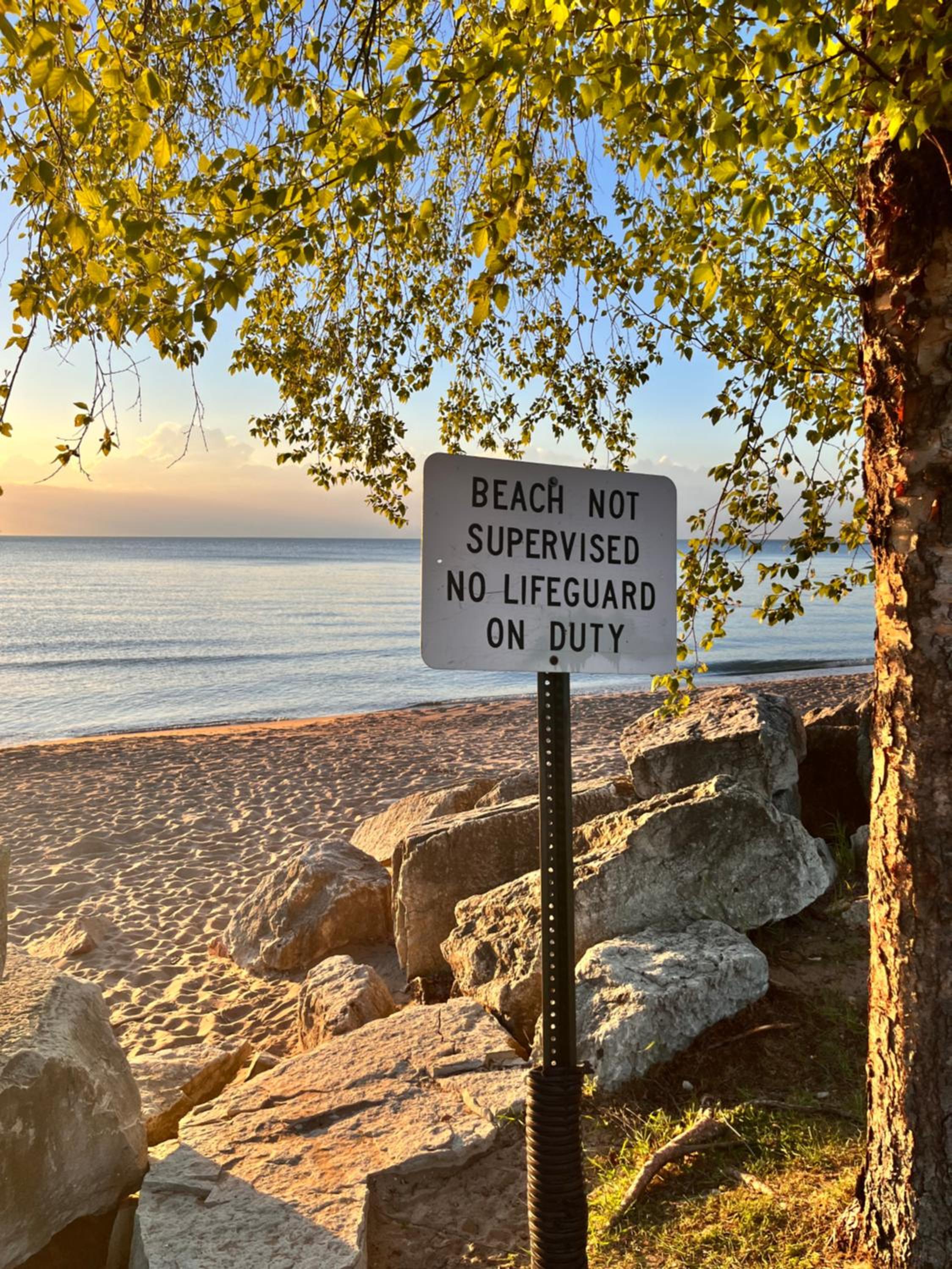 Beach Lake Michigan King Bed Pet Friendly view 5