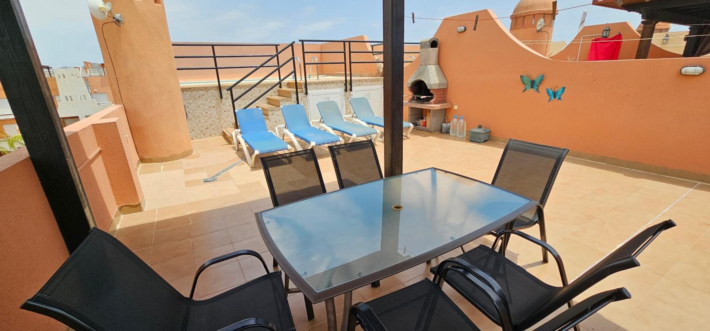 Apartamentos Paraíso Vera Playa, Ed Palmerston, Atico A con piscina privada y vistas al mar, 50m de la playa, WIFI view 5