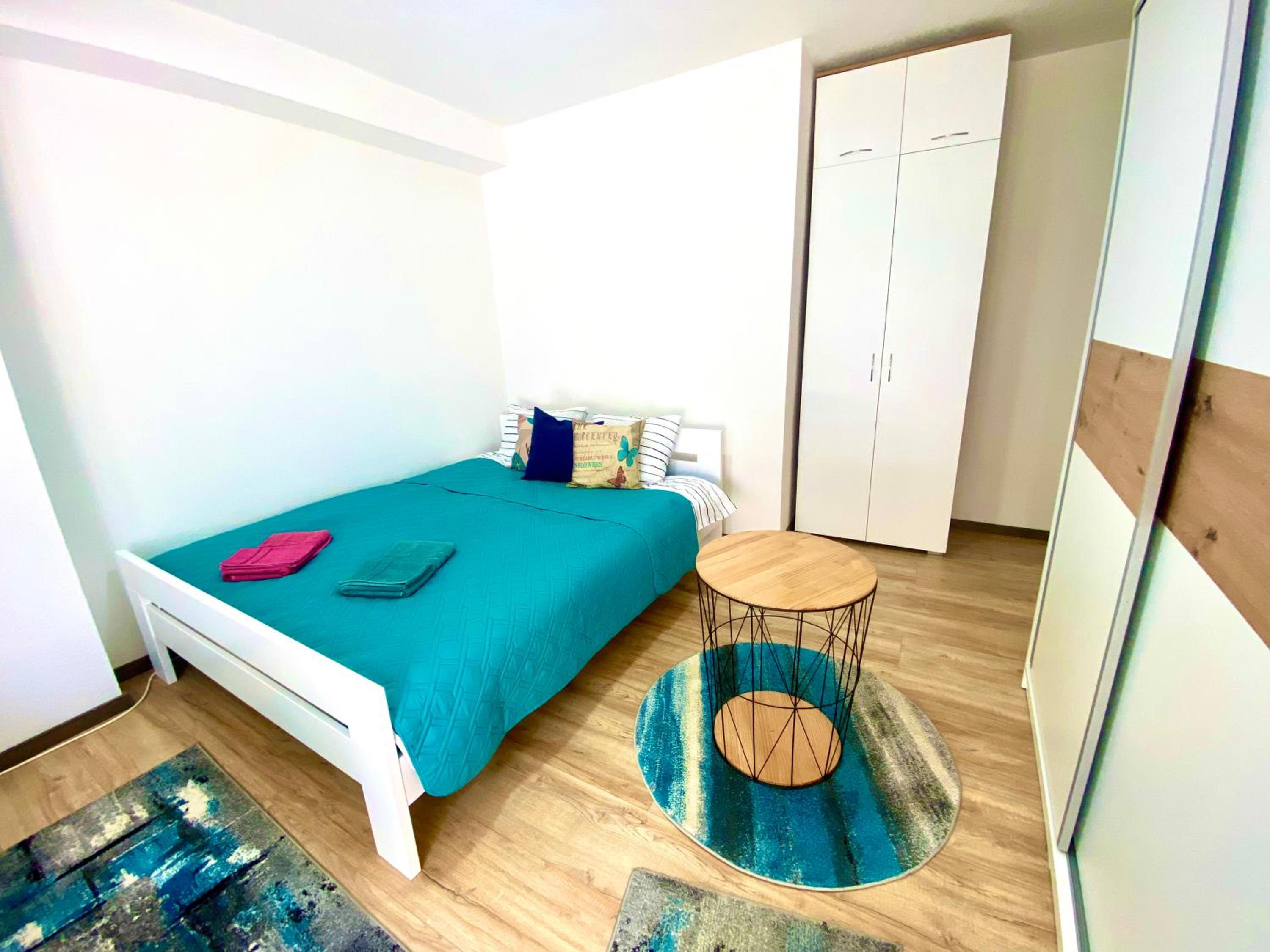 Blue Ohrid Apartment in the Heart of Ohrid - With the Terrace and Garden view 2