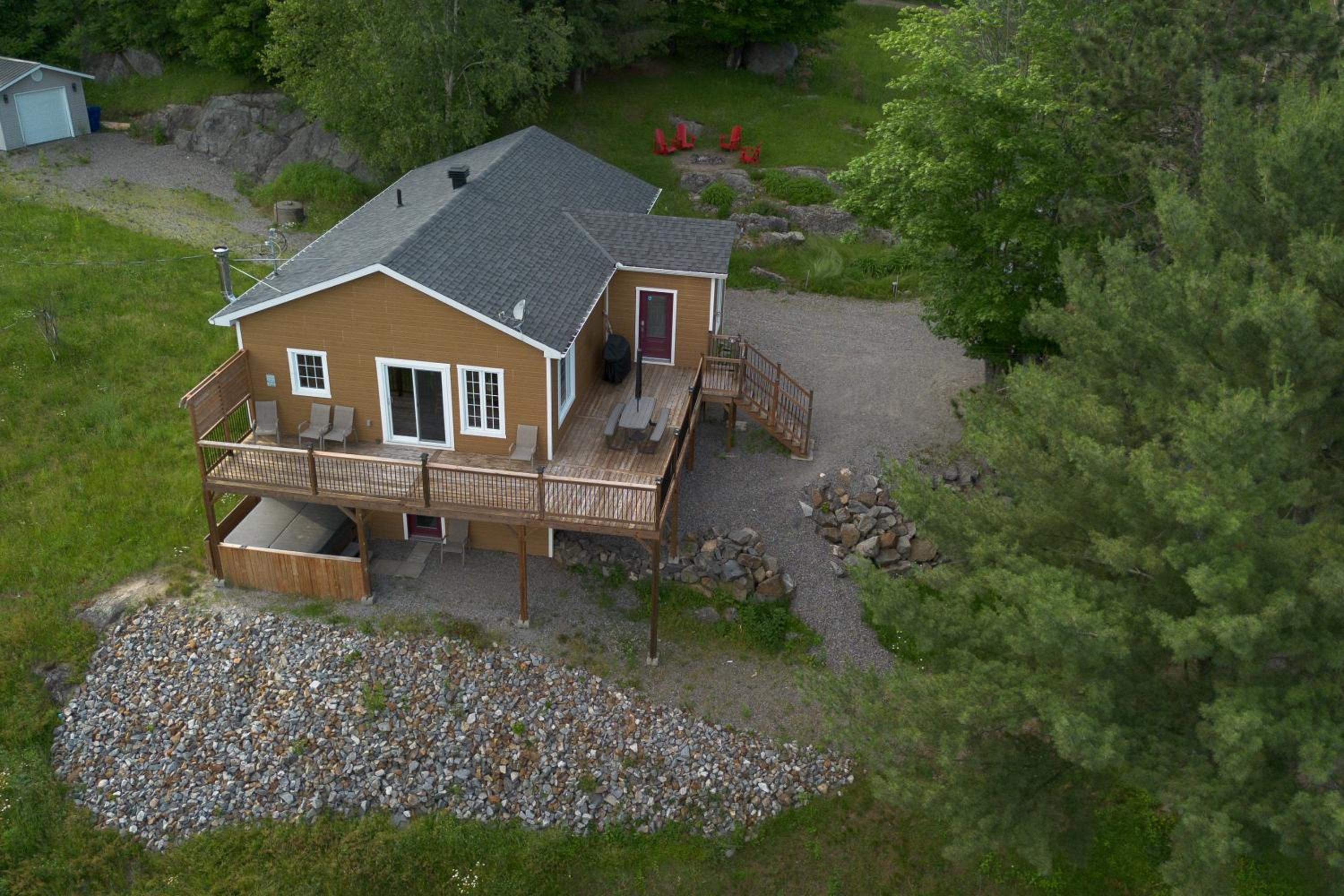 Latt cabin - Lac Simon - Amazing view
