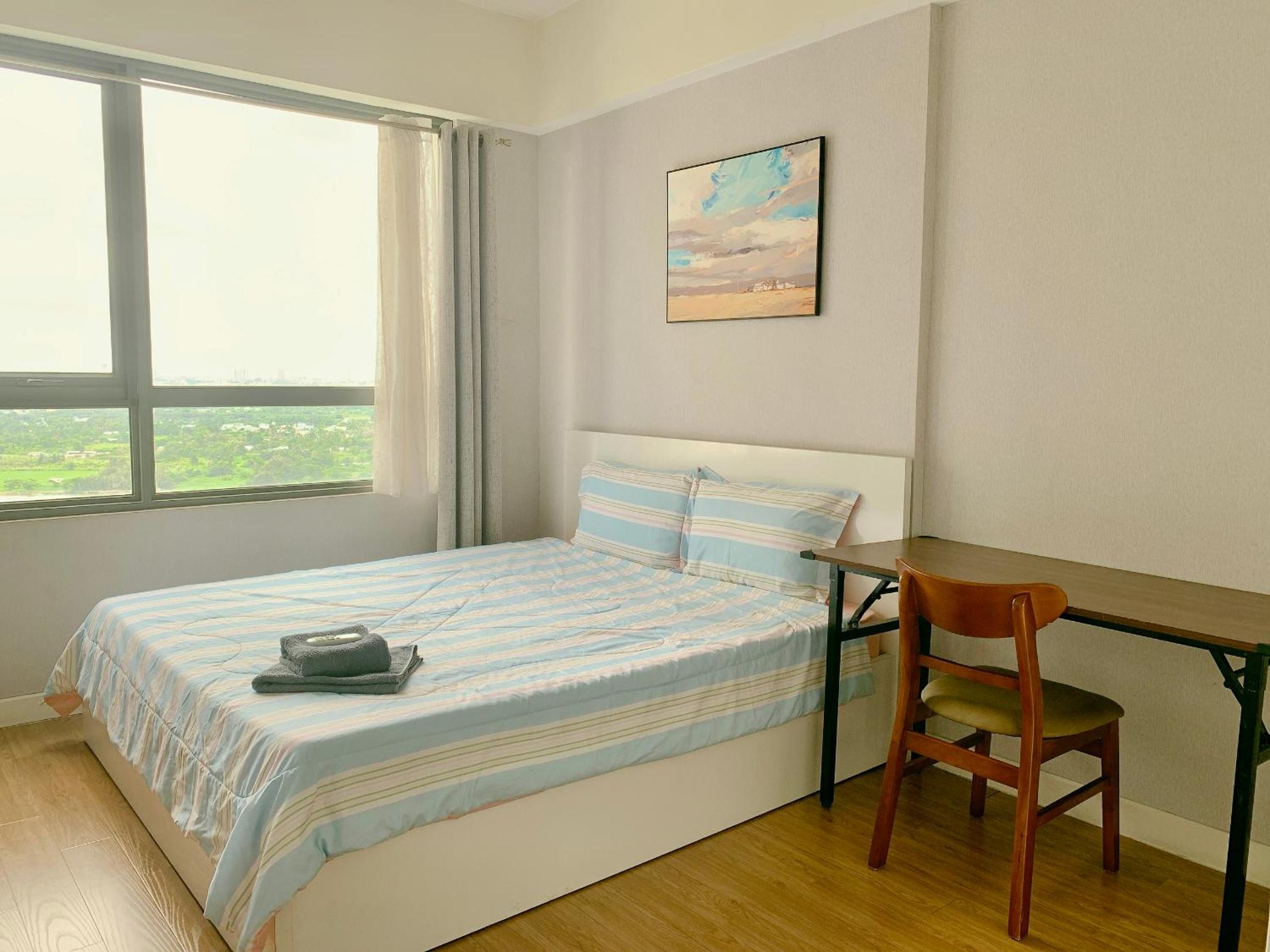 Masteri Thao Dien Comfy Apartment #Nice Balcony #Opening View