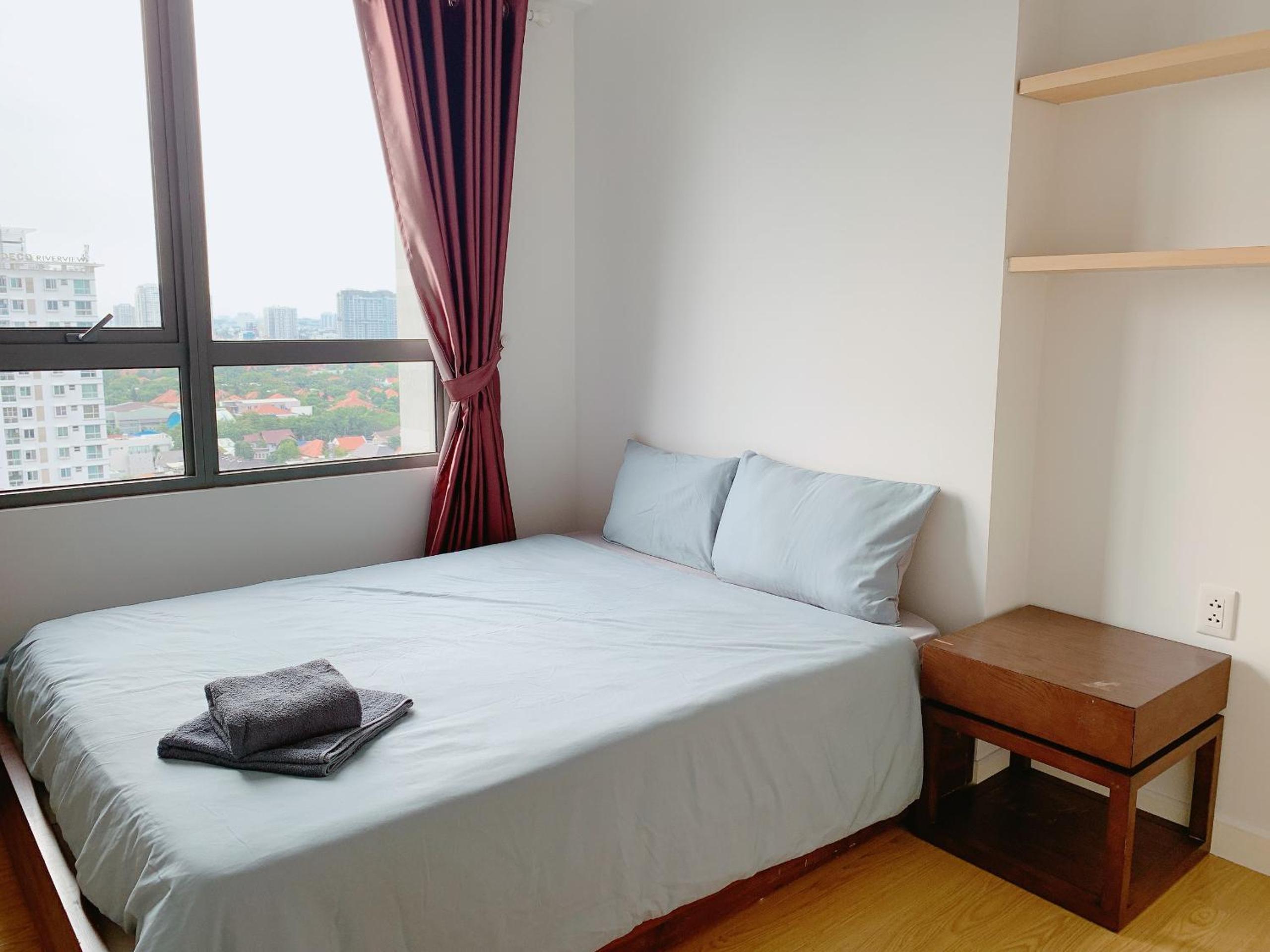 Masteri Thao Dien Comfy Apartment #Nice Balcony #Opening View