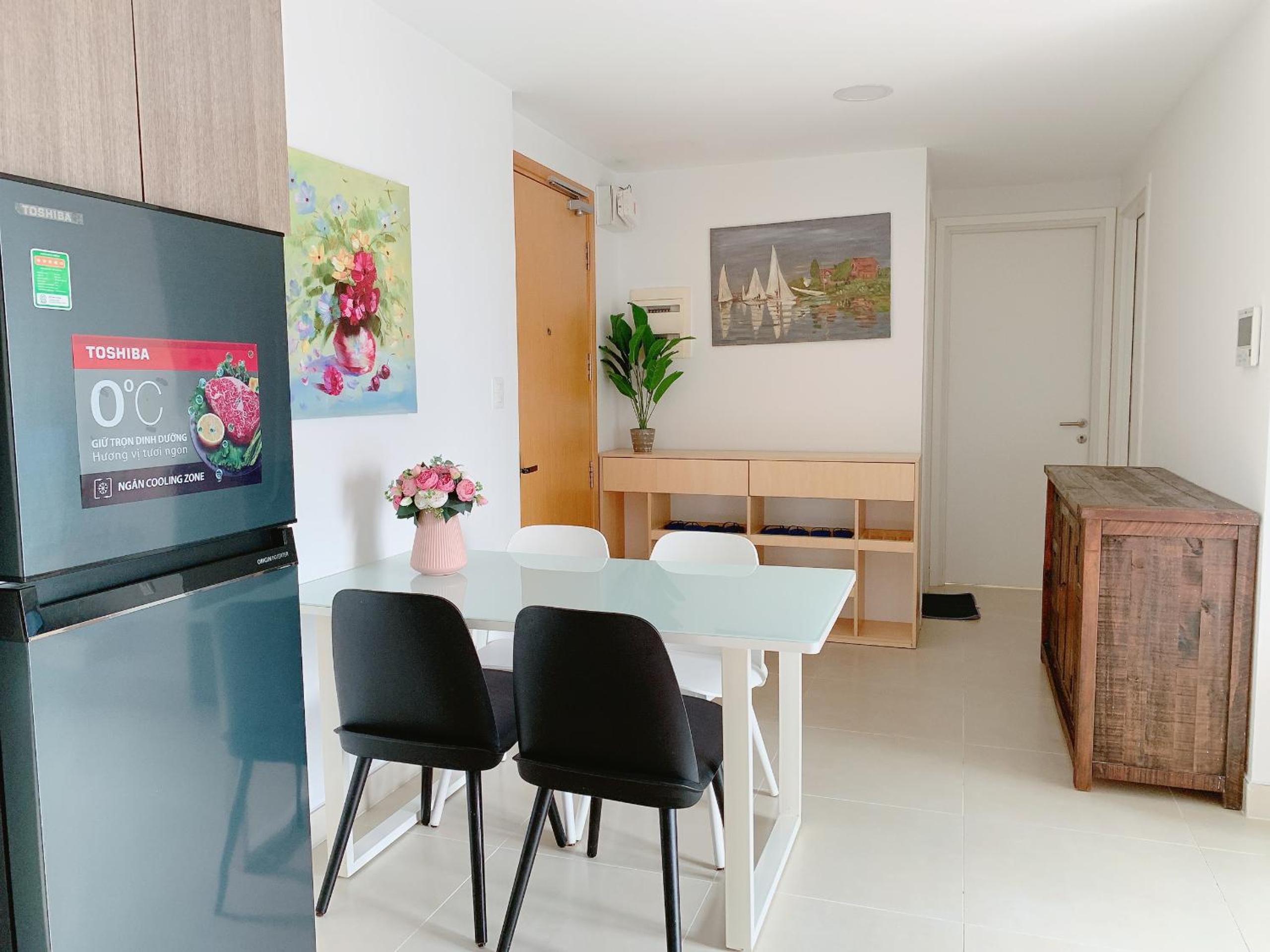 Masteri Thao Dien Comfy Apartment #Nice Balcony #Opening View