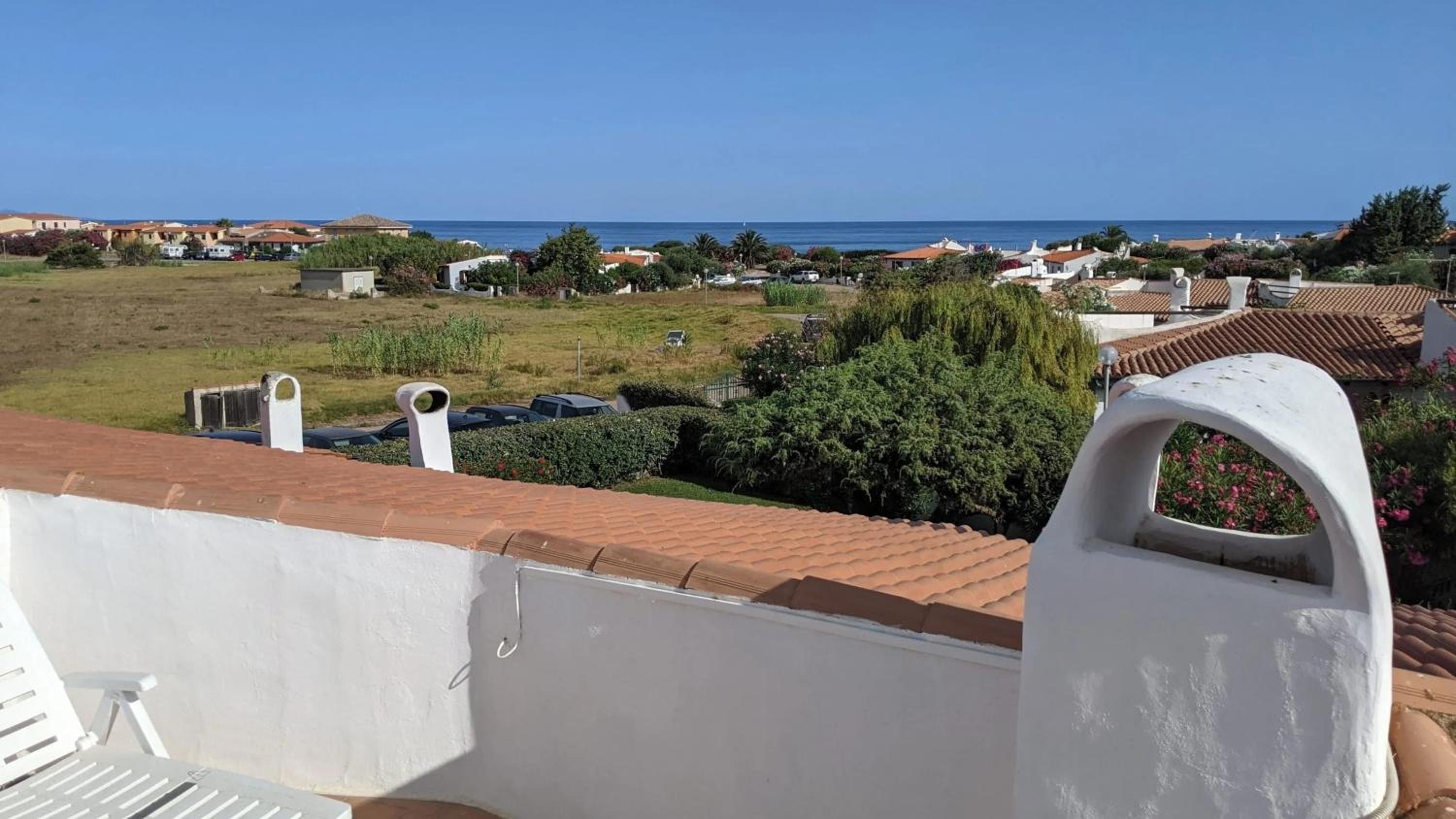 Charming house with sea view in Valledoria