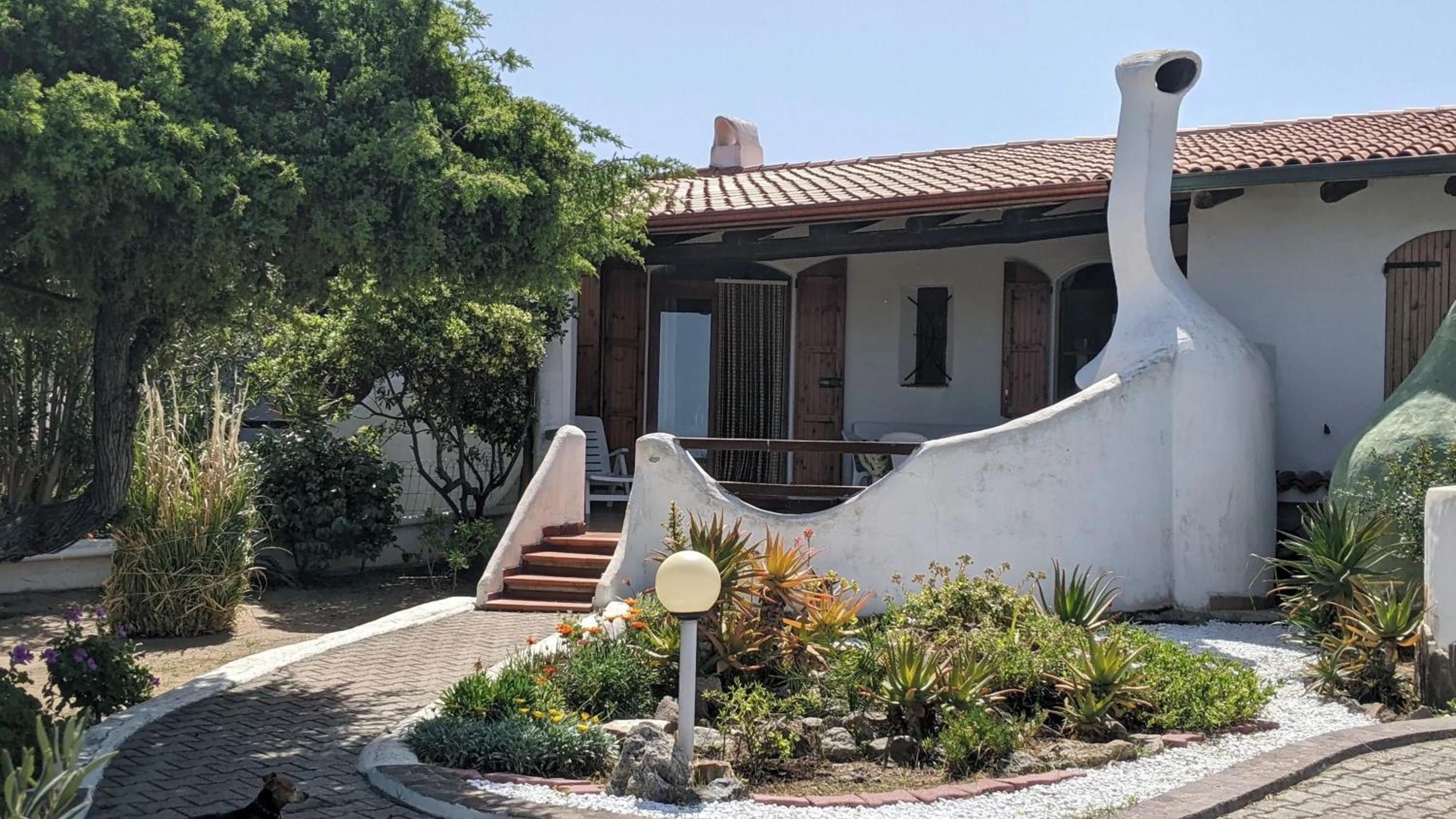 Charming house with sea view in Valledoria