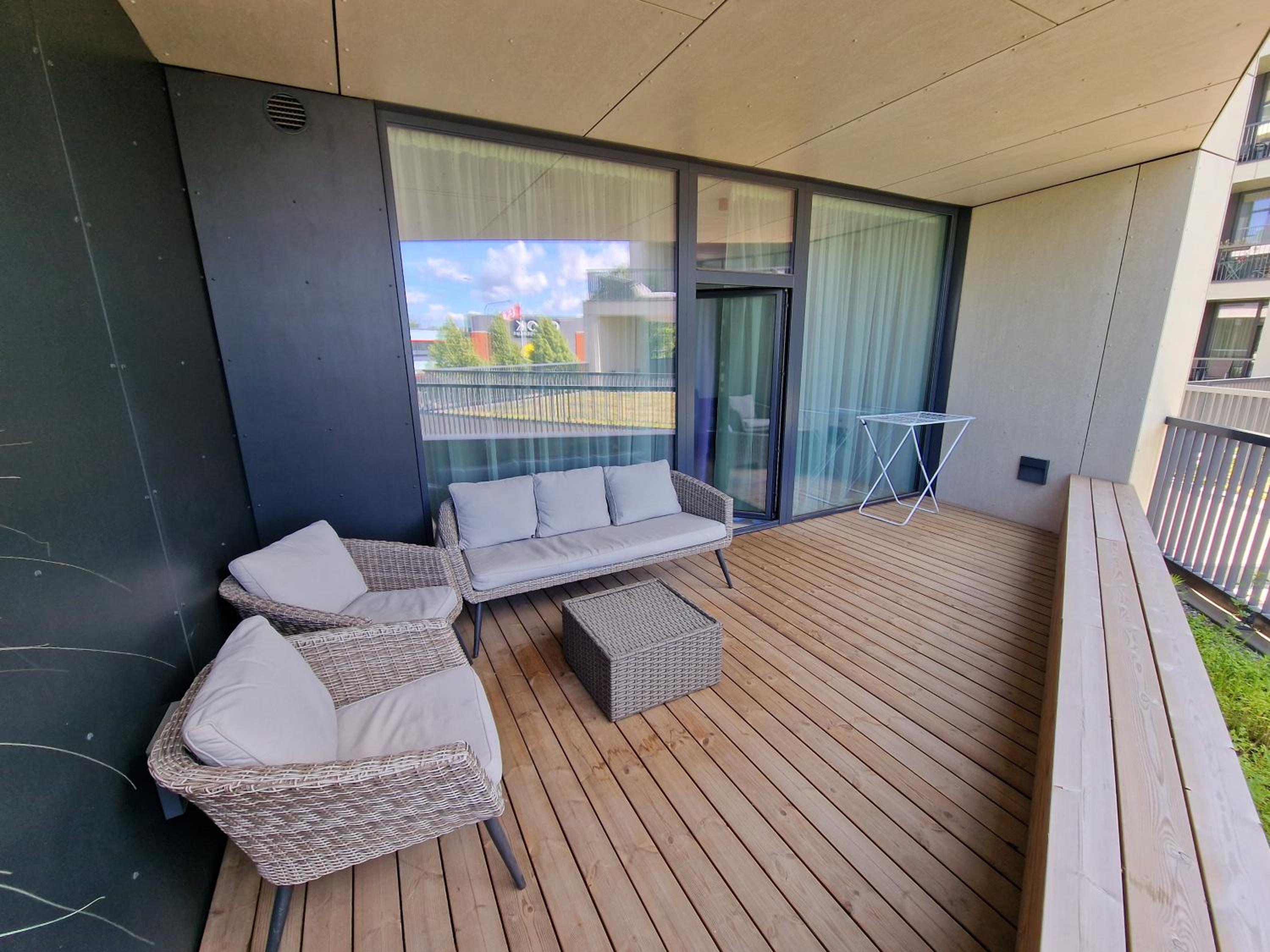 Kesklinna apartment 2 magamistoa ja tasuta parklakohaga garaažis