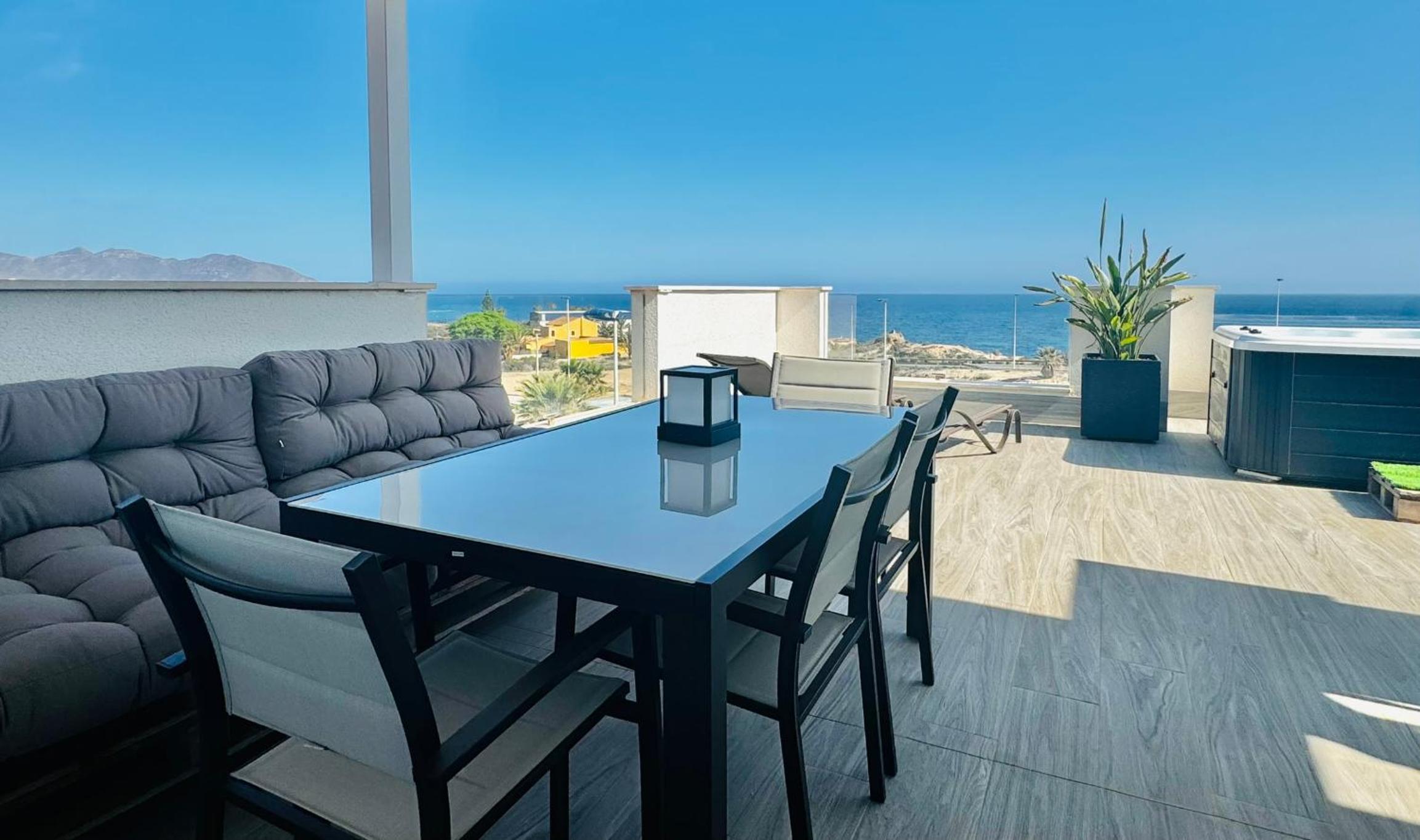 Apartamentos Calanegra con Piscina y Solárium en Puerto de Mazarrón Costa Cálida