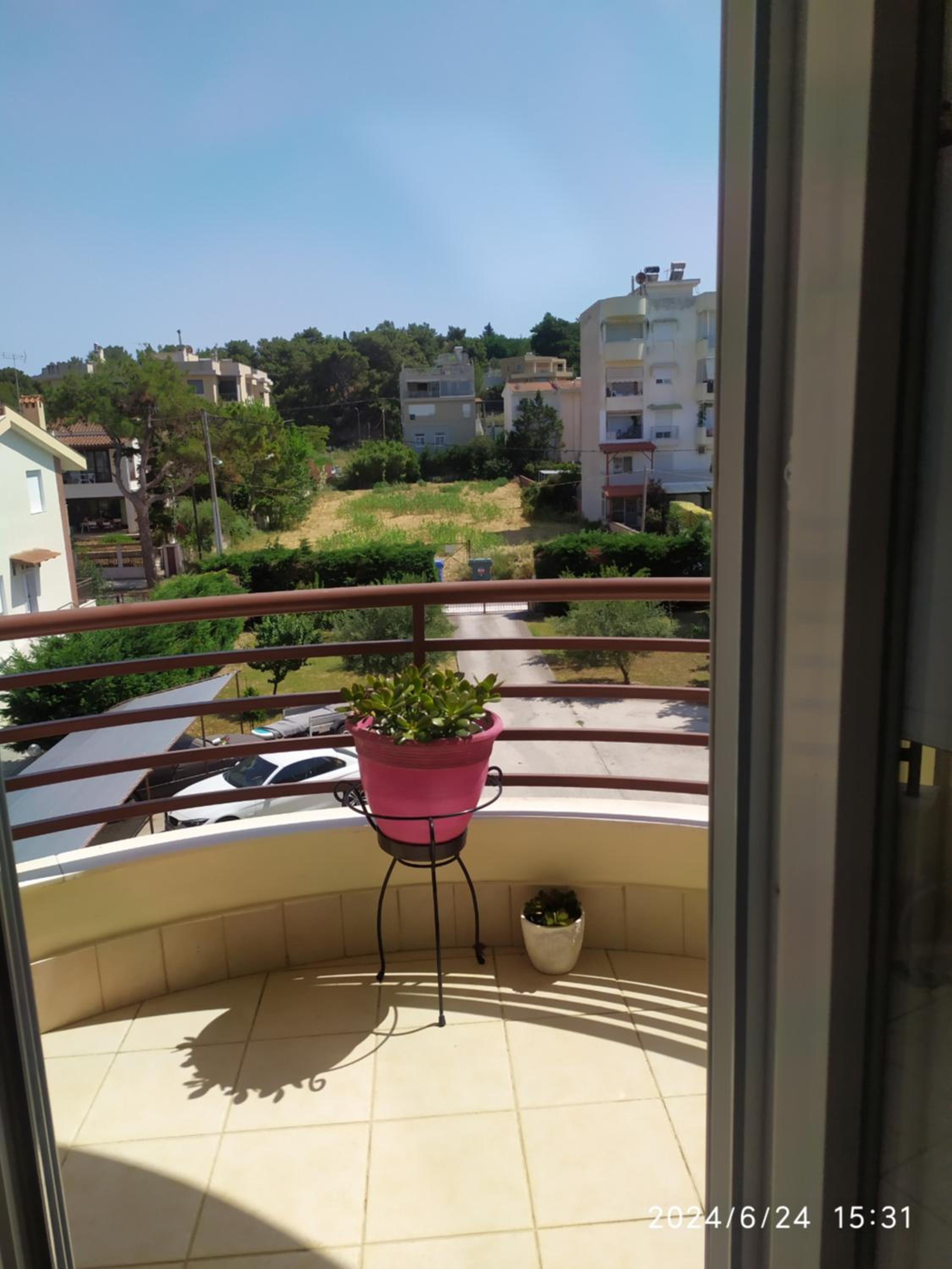 Luxury apartment in front of the Sea in Agia Triada view 4