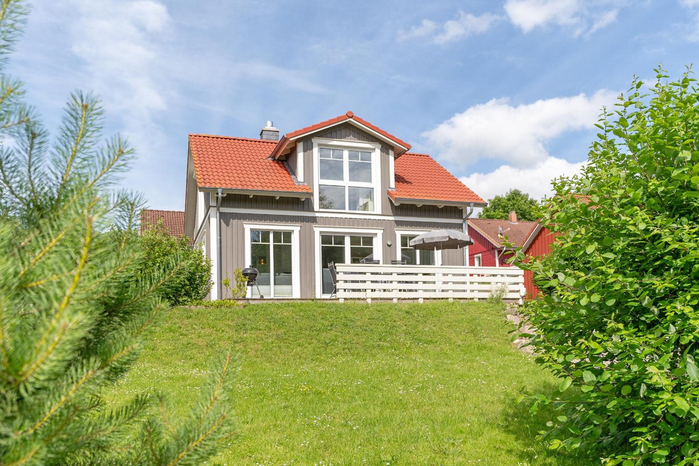 Kleines Schwedenhaus am See