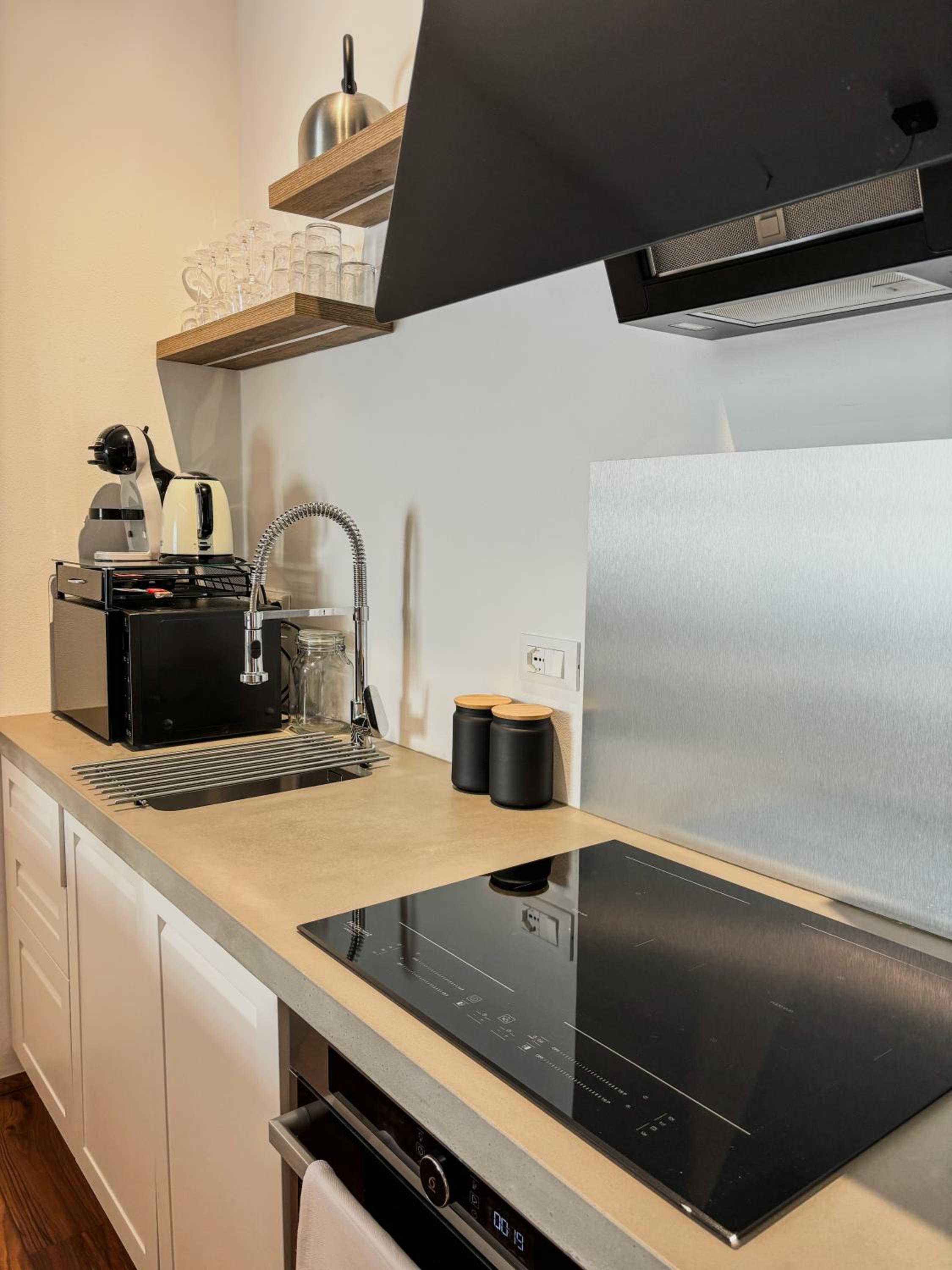 Il Pozzo en Siena — kitchen