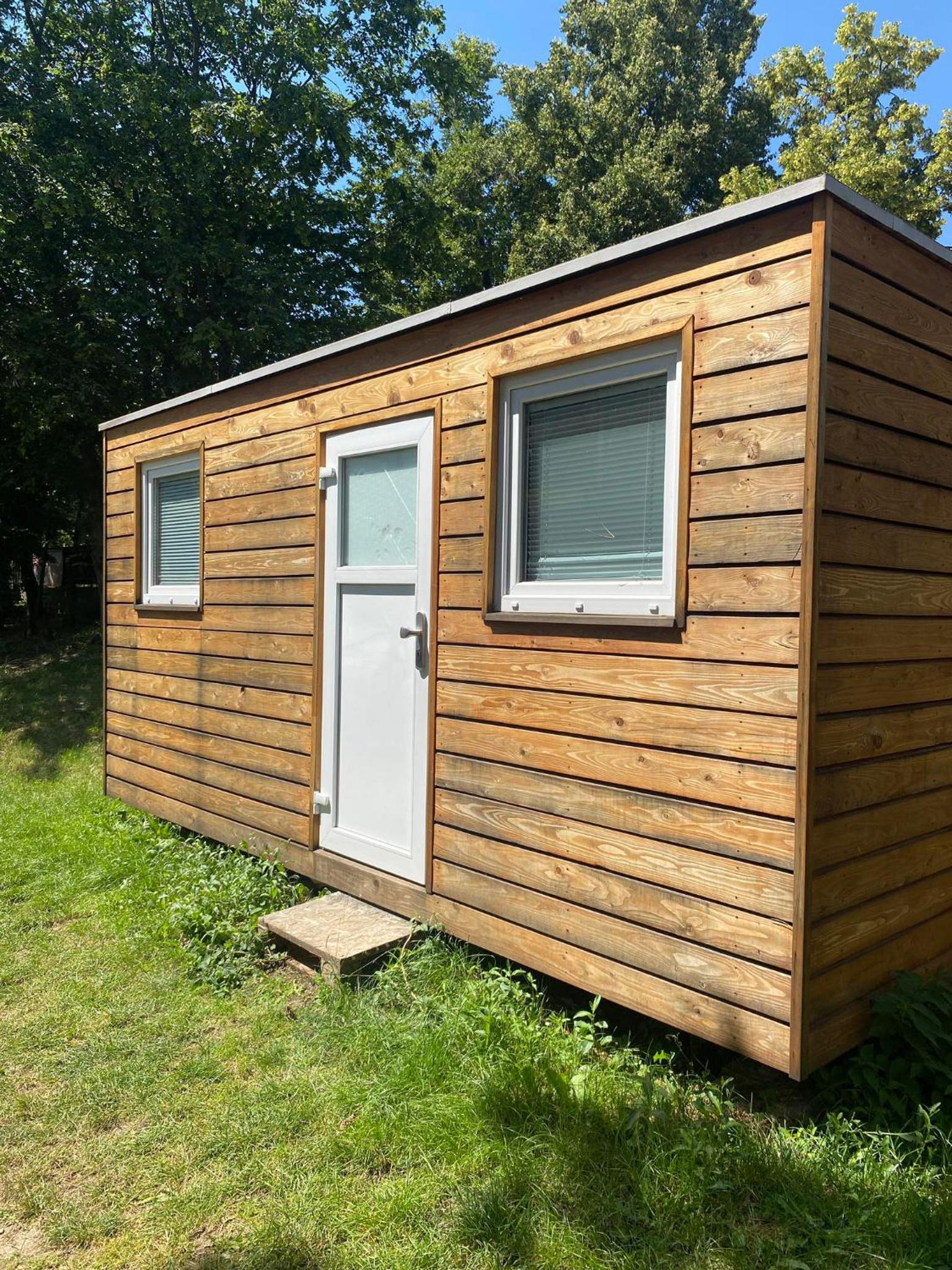 Tetris domky v Beachklubu Ládví