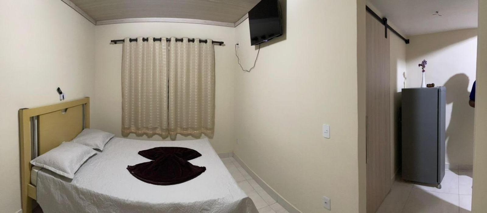 Flat na área central com AR-garagem-wifi-confortável