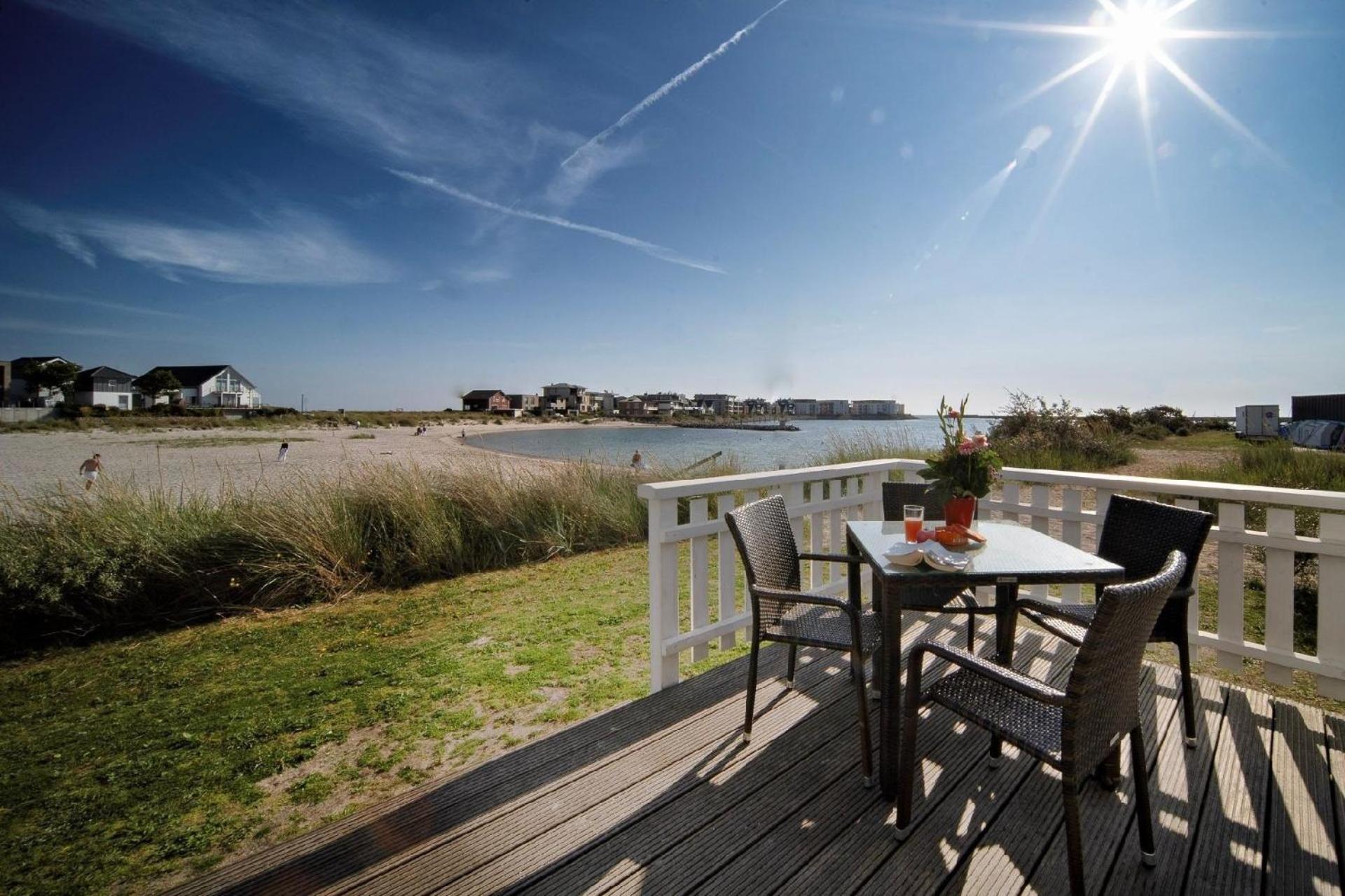 Ferienhaus in Kappeln mit Garten und Panoramablick