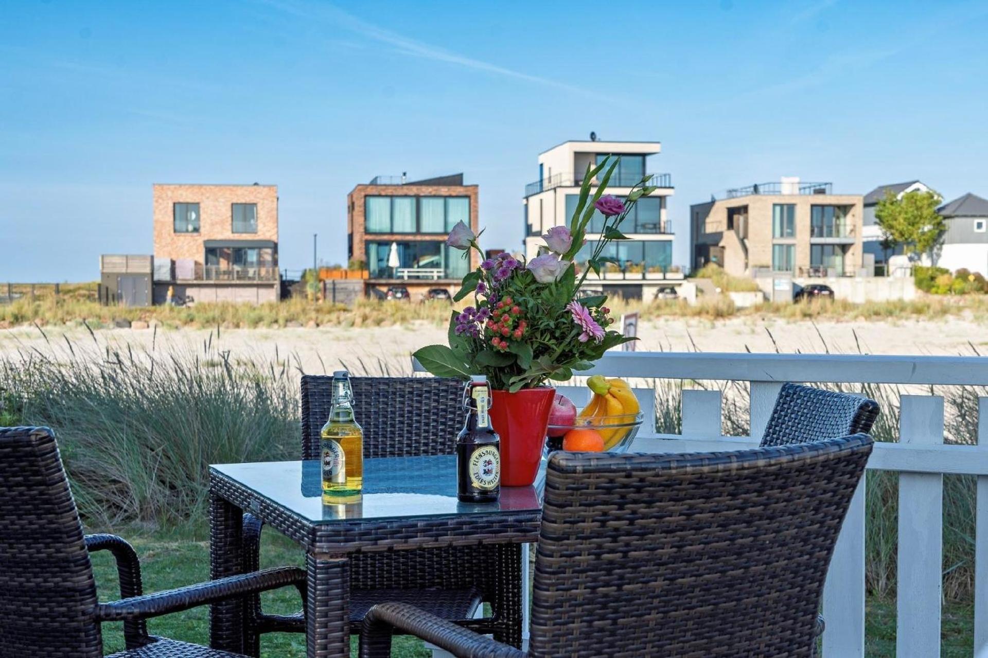 Ferienhaus in Kappeln mit Garten und Panoramablick