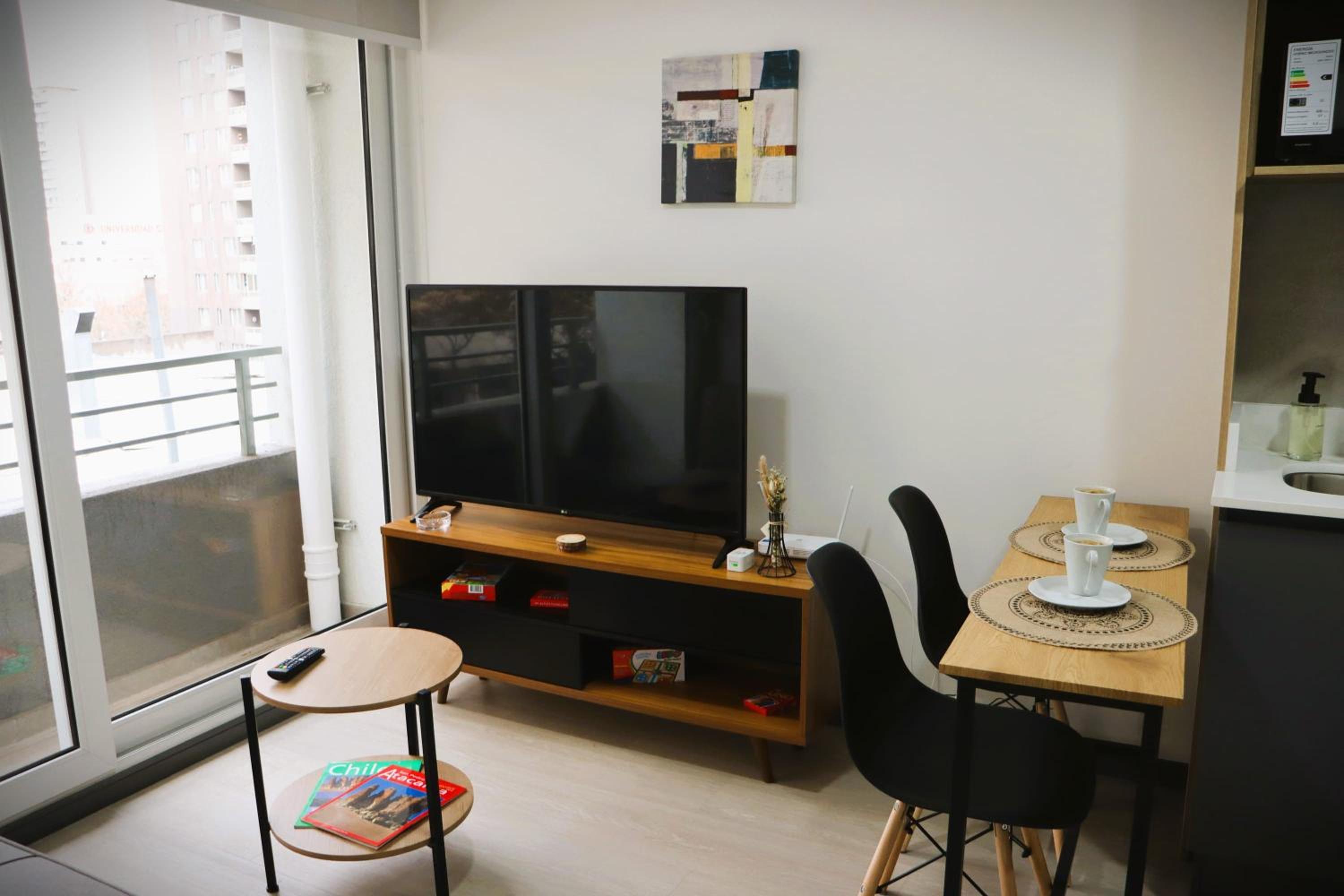 HOM I Acogedor Departamento 1D1B en Santiago
