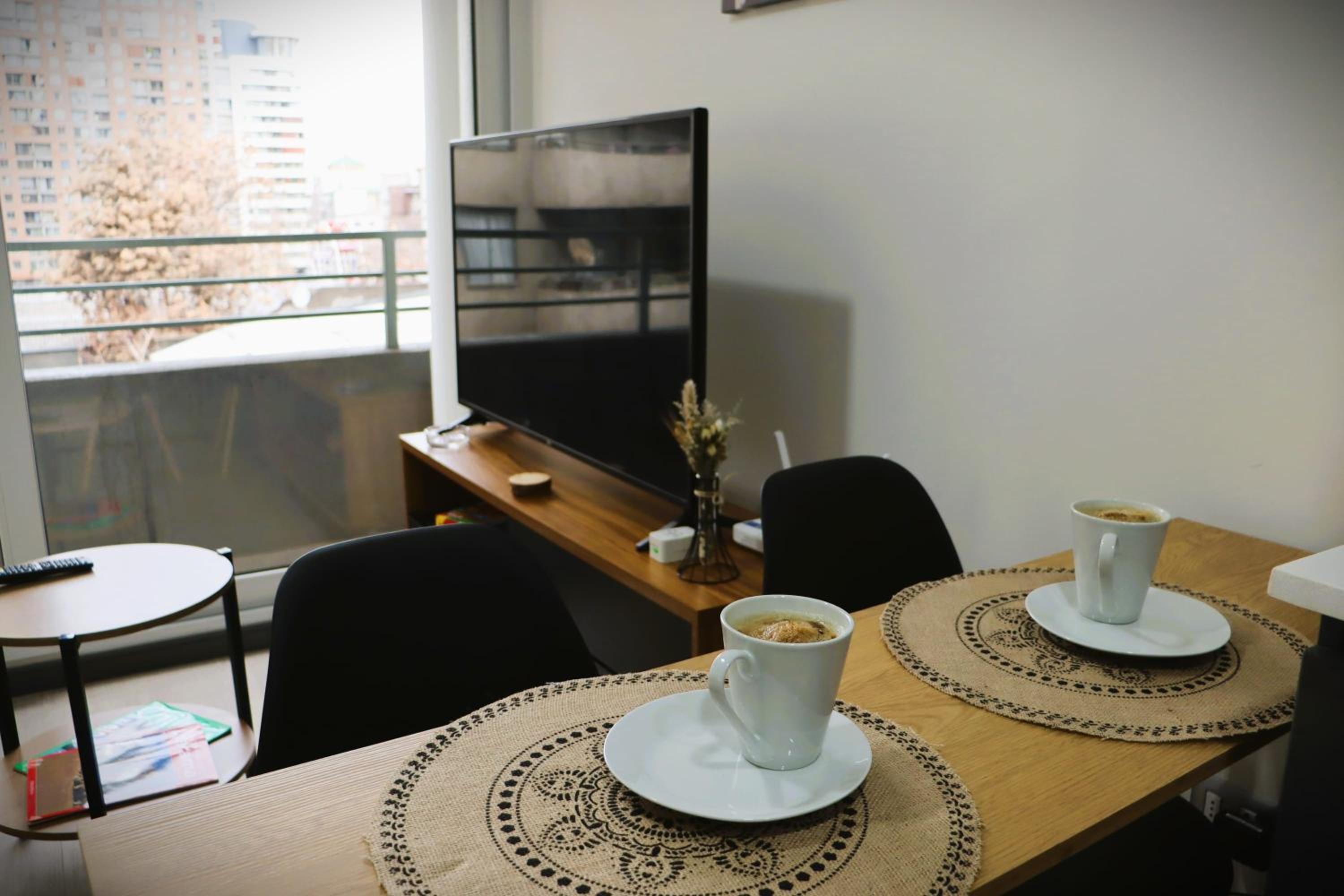 HOM I Acogedor Departamento 1D1B en Santiago