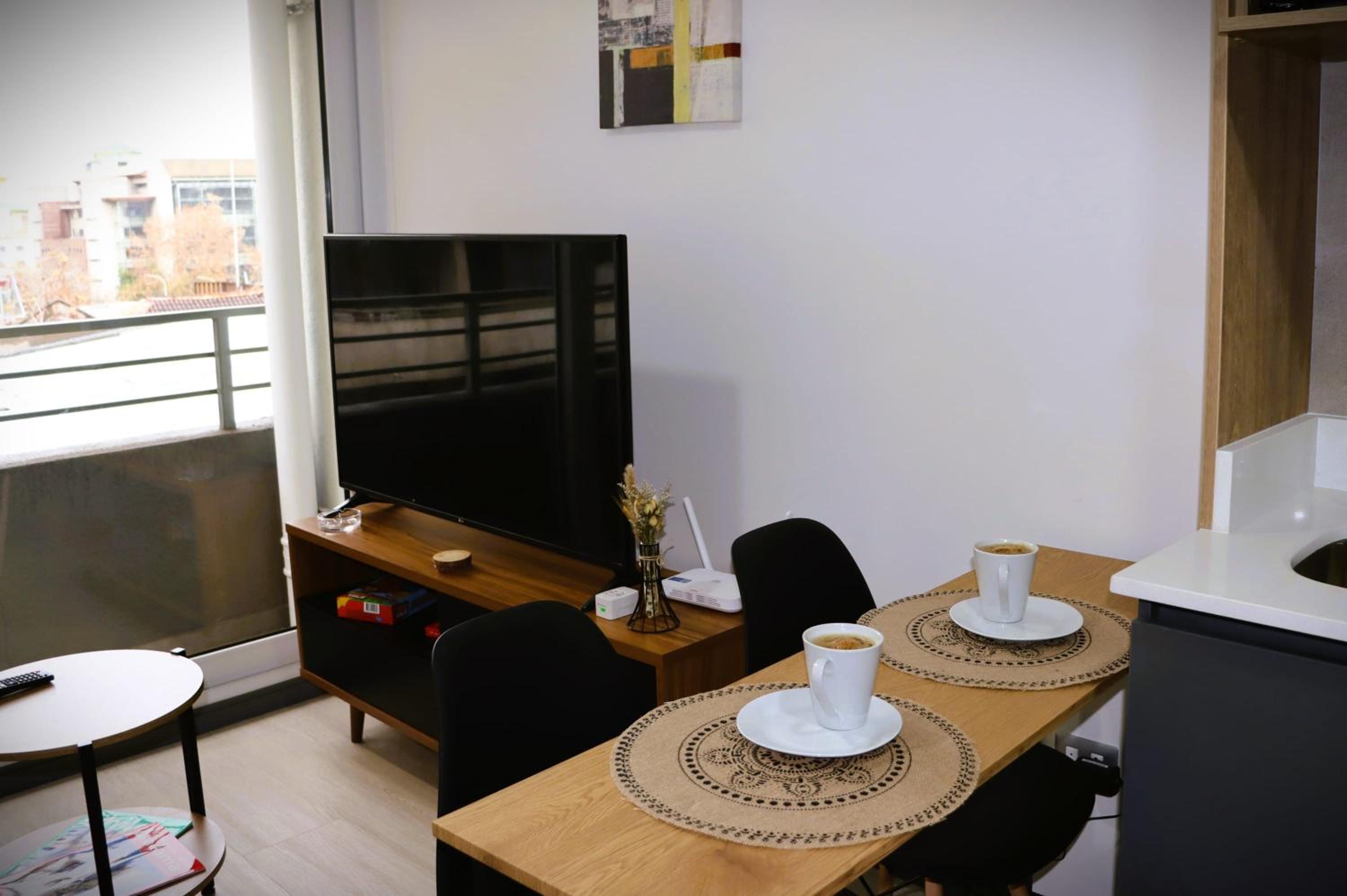 HOM I Acogedor Departamento 1D1B en Santiago