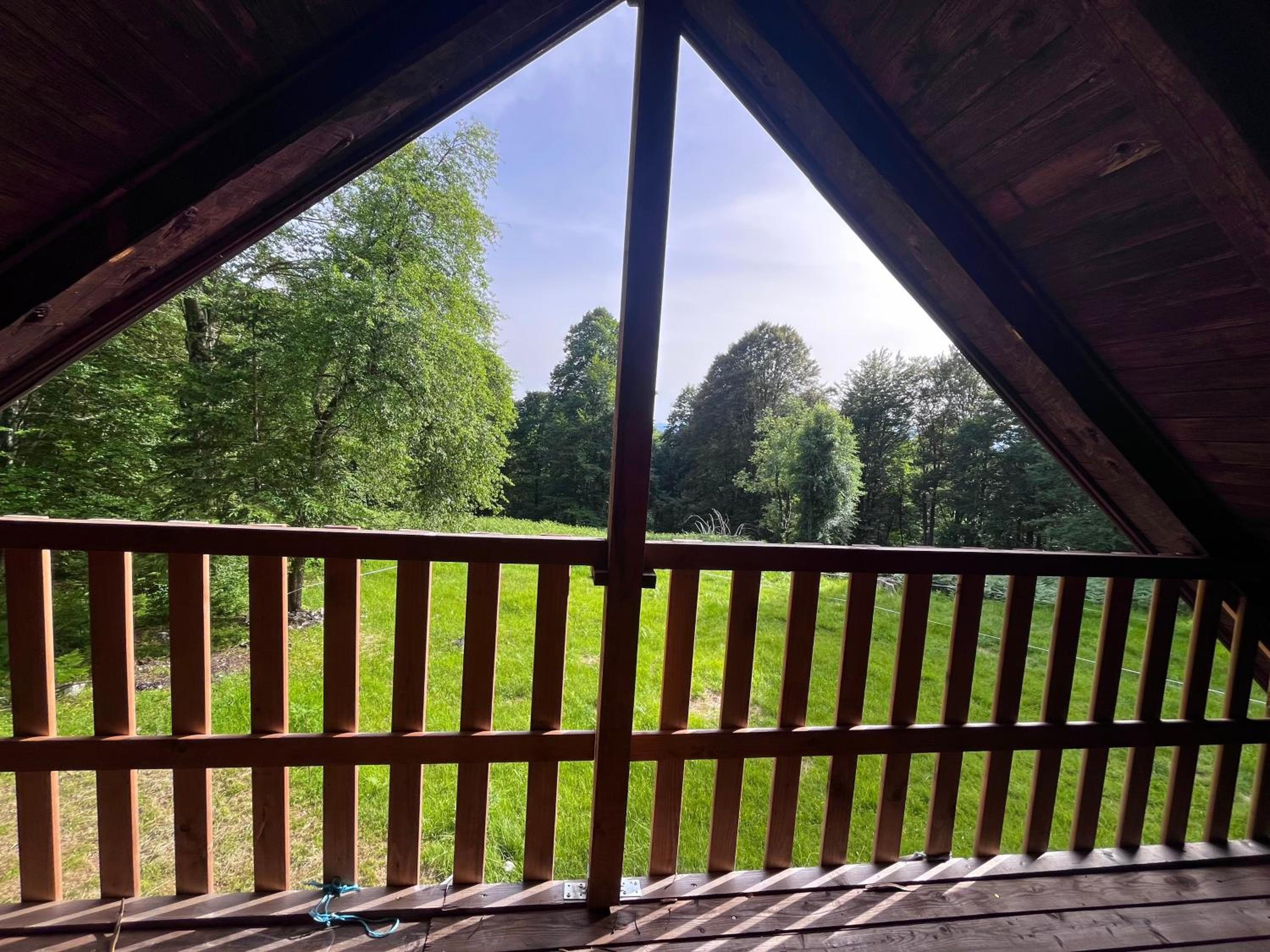 Somova gora chalet in the woods