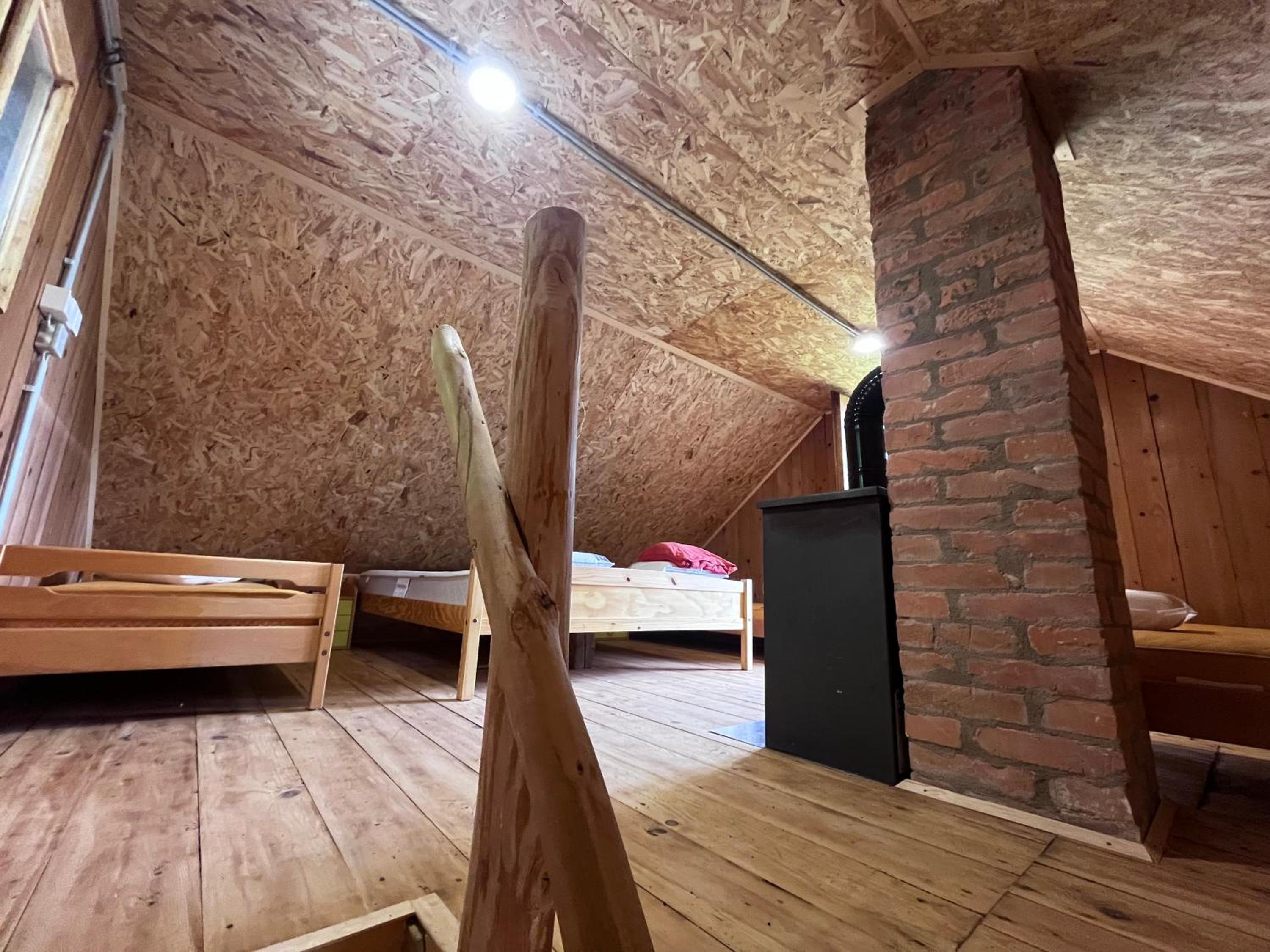 Somova gora chalet in the woods