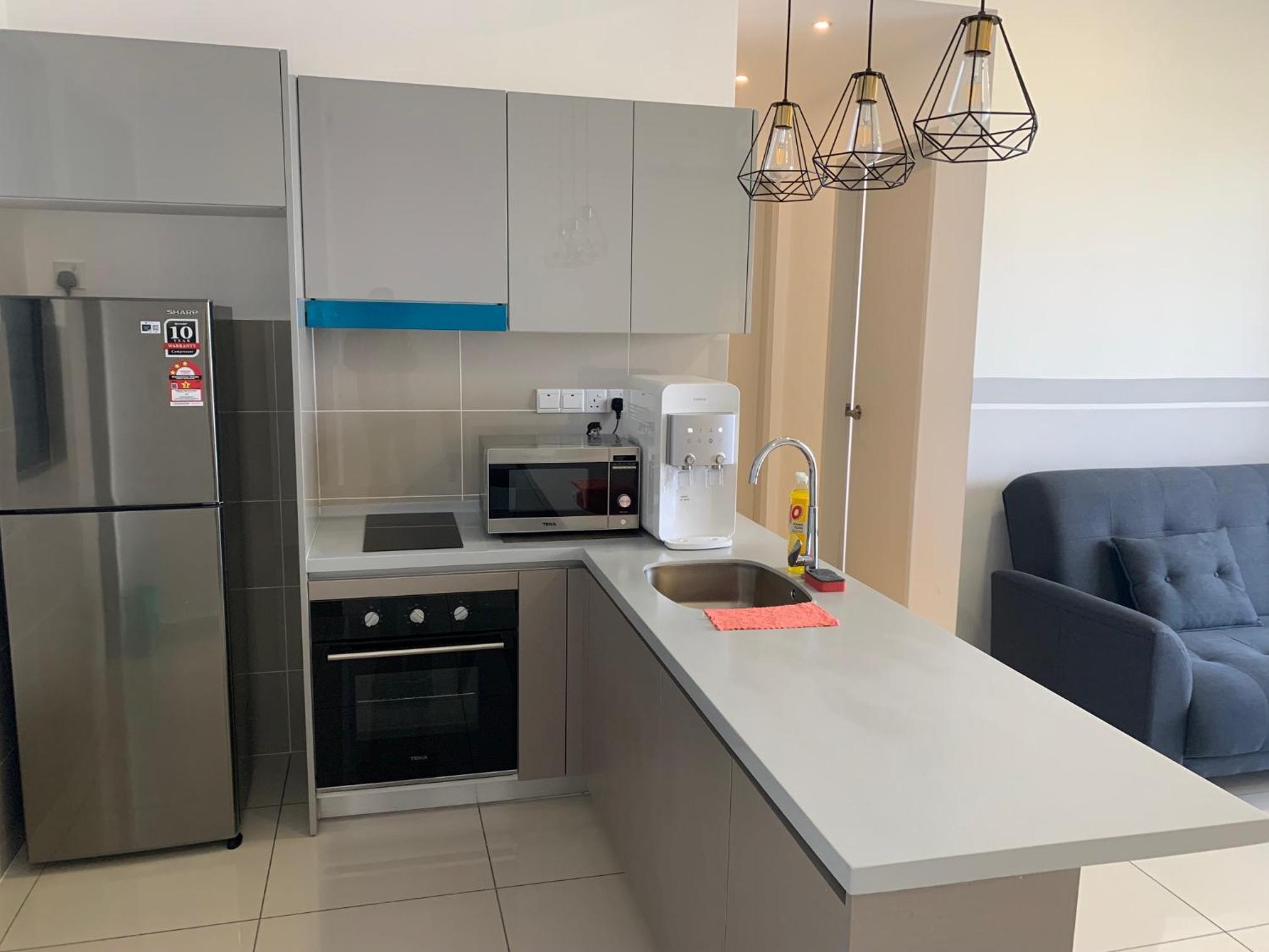 KLCC view luxury service apartment Trion KL