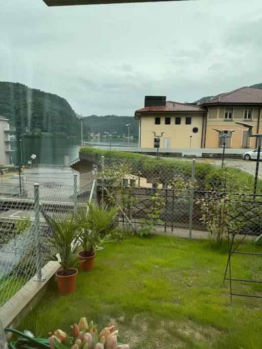 Neue Gartenwohnung mit Sicht auf den Luganersee