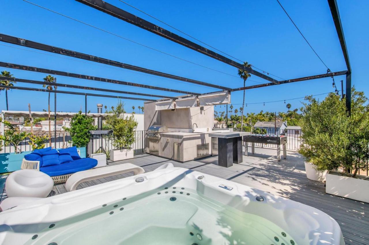 The Bella Villa Venice Beach - luxury interior design - spa and terrace