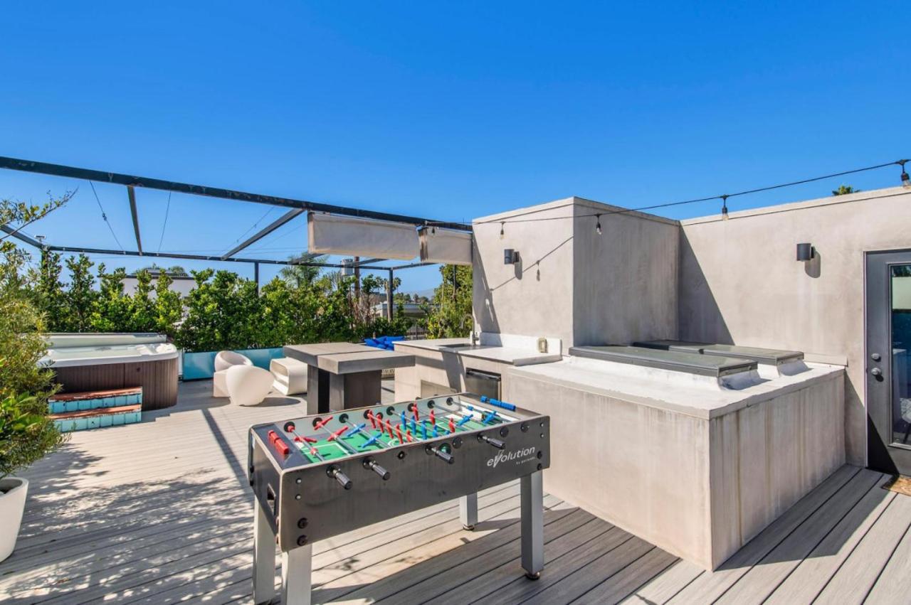The Bella Villa Venice Beach - luxury interior design - spa and terrace