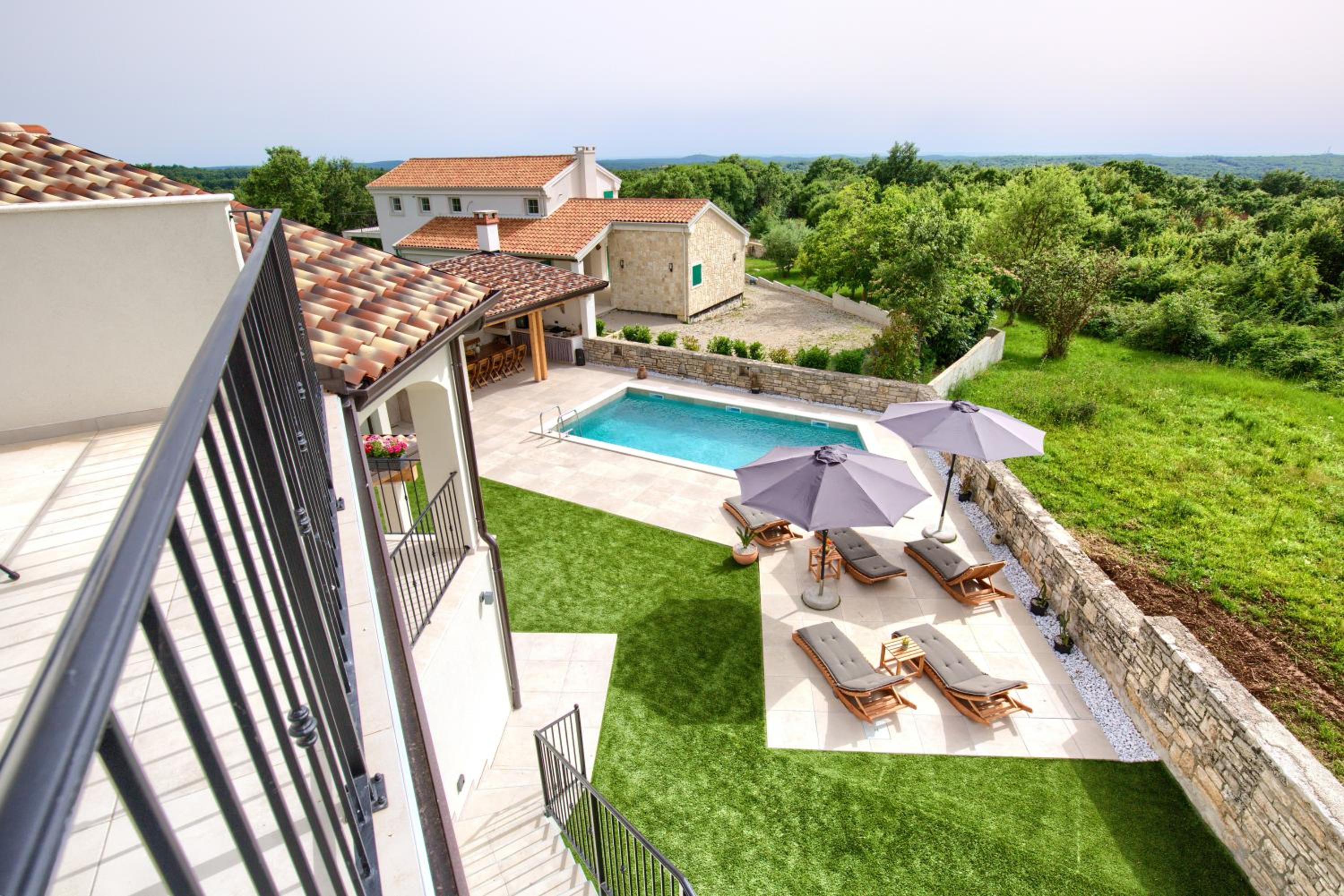 Villa Istra Pohman view 2