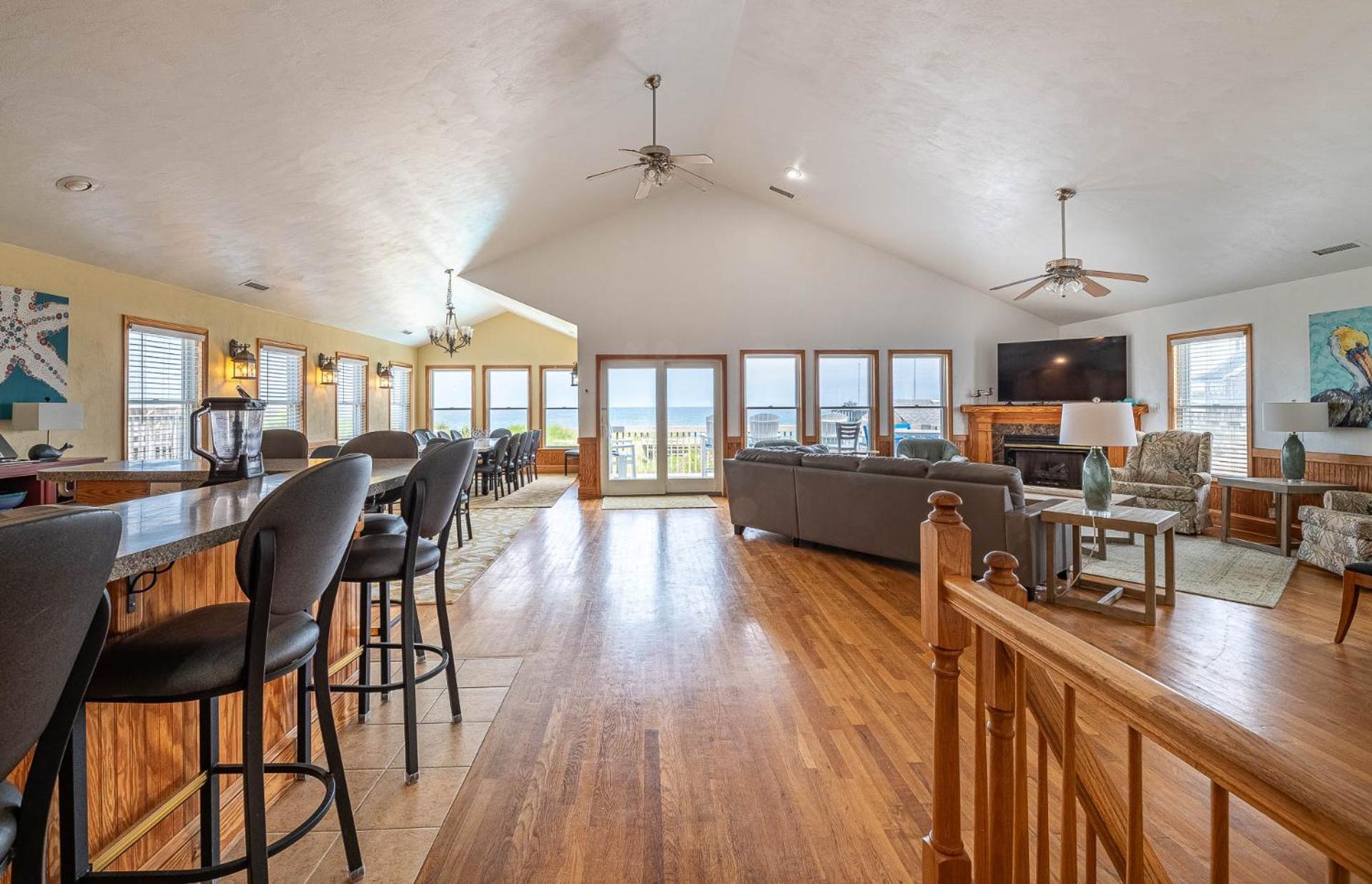 Paradise Found - Nags Head MP 16.5, Oceanfront, Ocean & Sound Views, Pool, Hot Tub, Pets OK