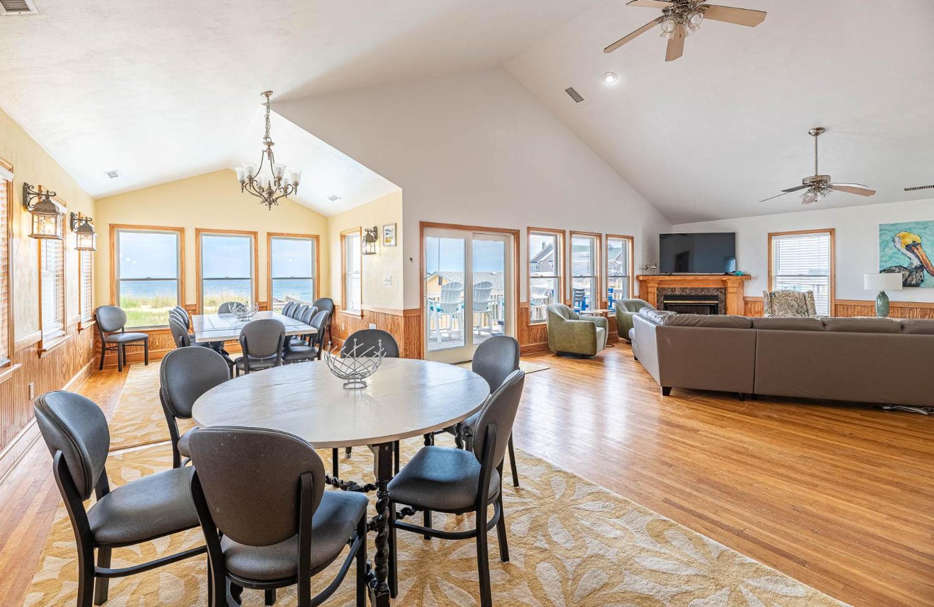 Paradise Found - Nags Head MP 16.5, Oceanfront, Ocean & Sound Views, Pool, Hot Tub, Pets OK