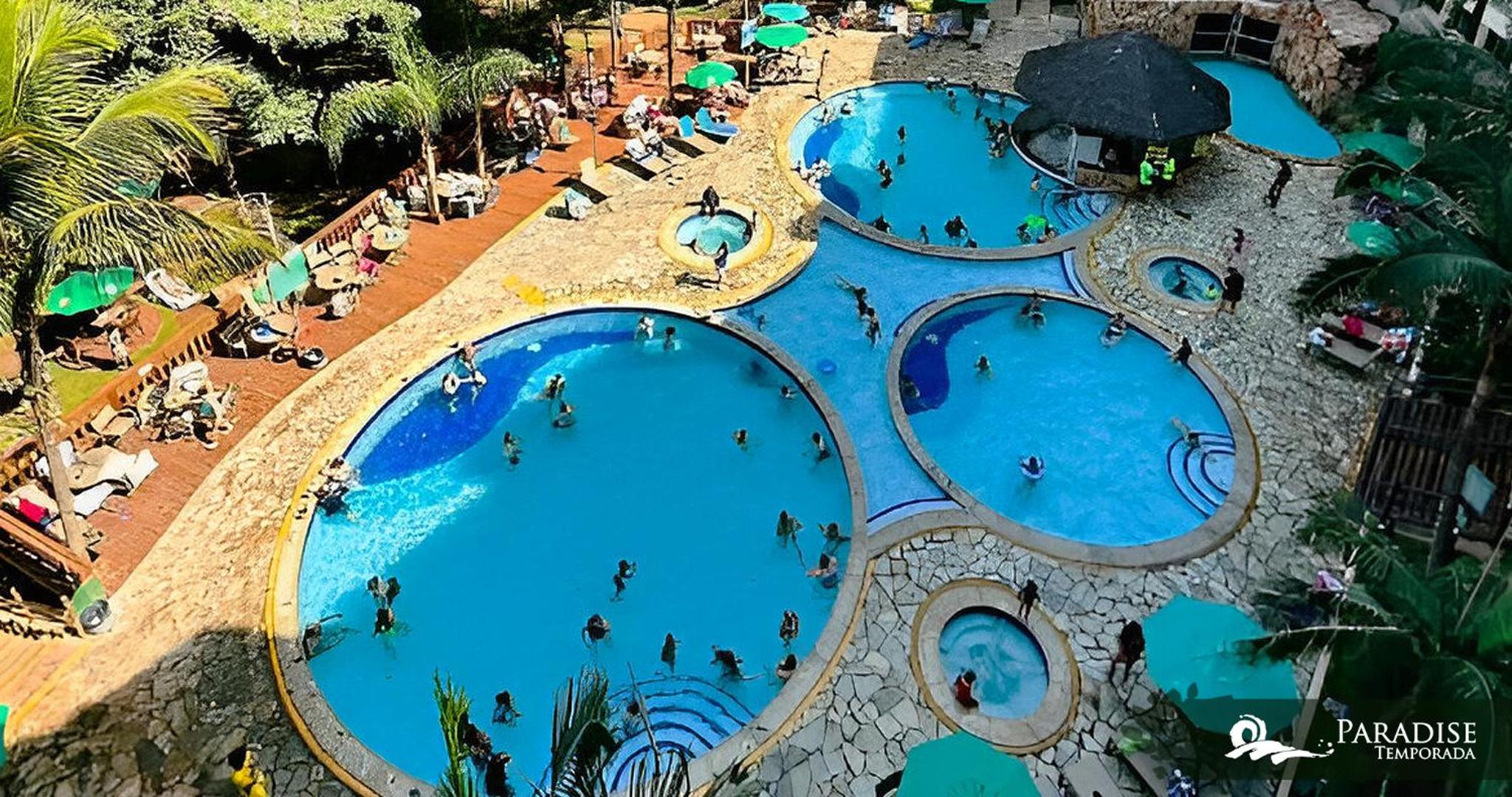 Paradise Temporada Cobertura com 2 Suites Churrasqueira no Thermas Paradise - Rio Quente