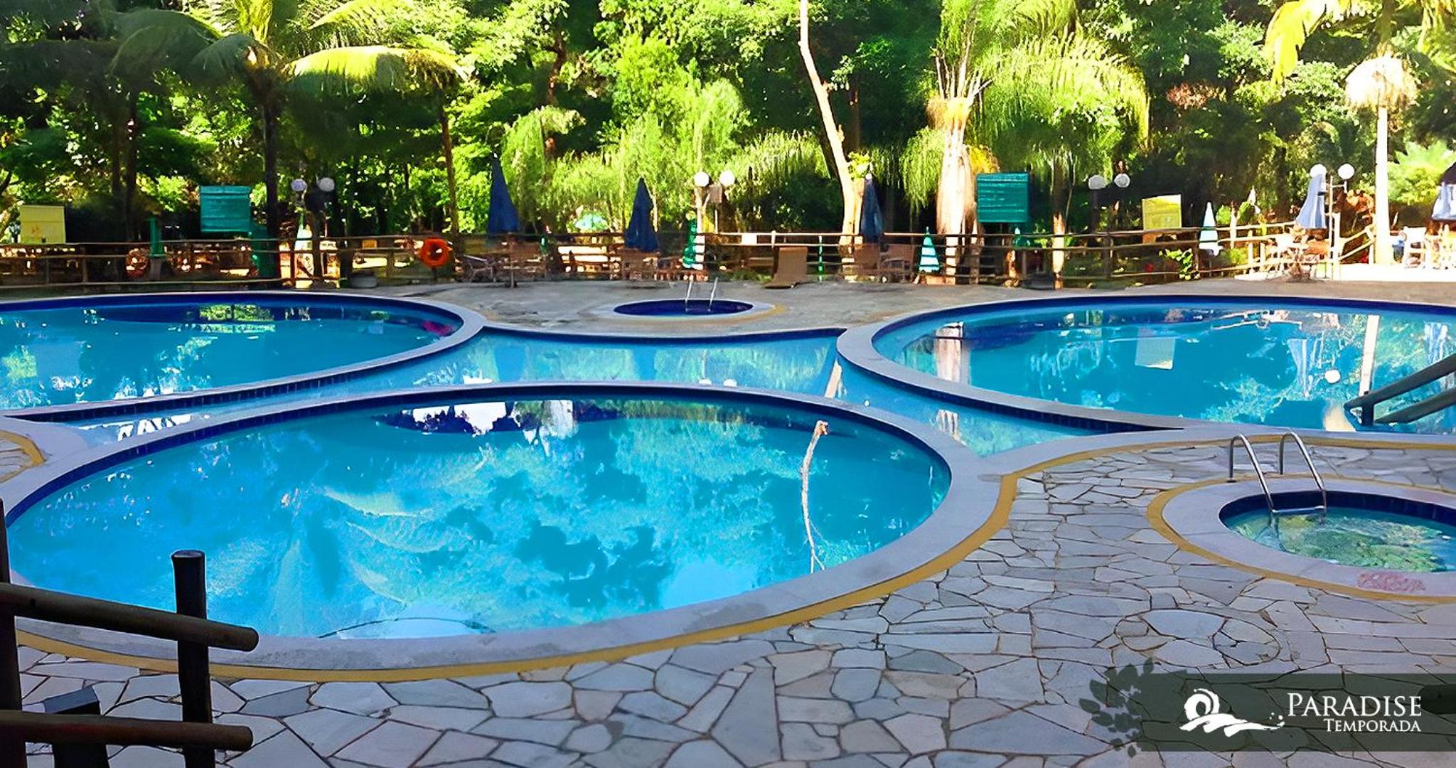 Paradise Temporada Cobertura com 2 Suites Churrasqueira no Thermas Paradise - Rio Quente