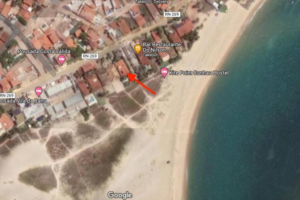 Beautiful house by the sea in Barra do Cunhaú
