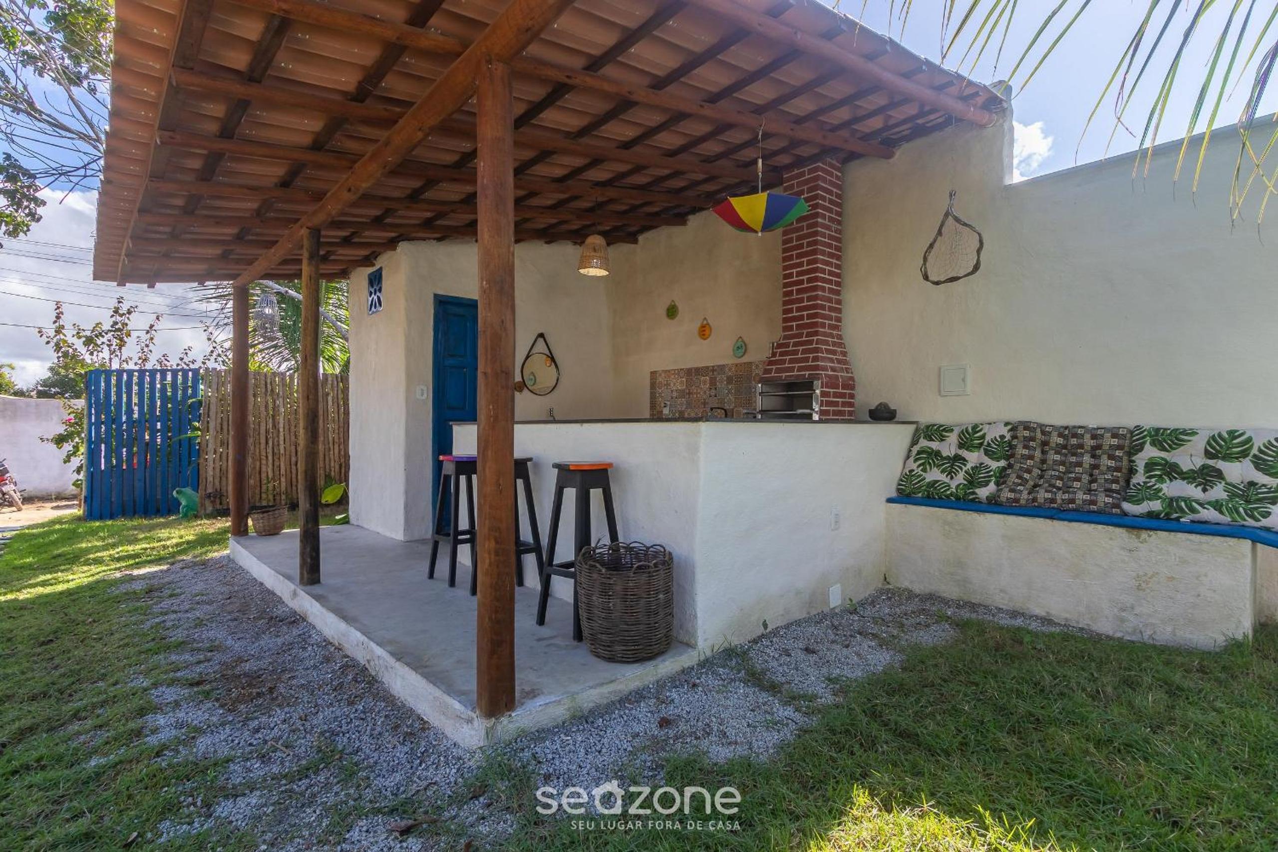 Casa privativa perto da praia Taperapuan - RSB131
