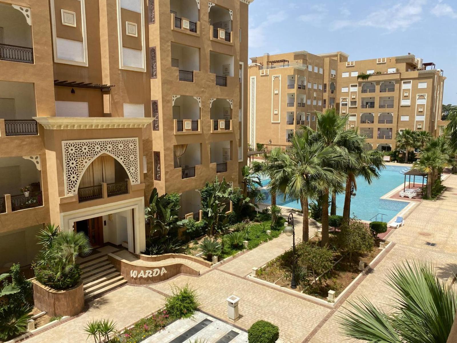 Bel appartement dans une résidence à Folla Aqua Resort Chat Meriem view 2