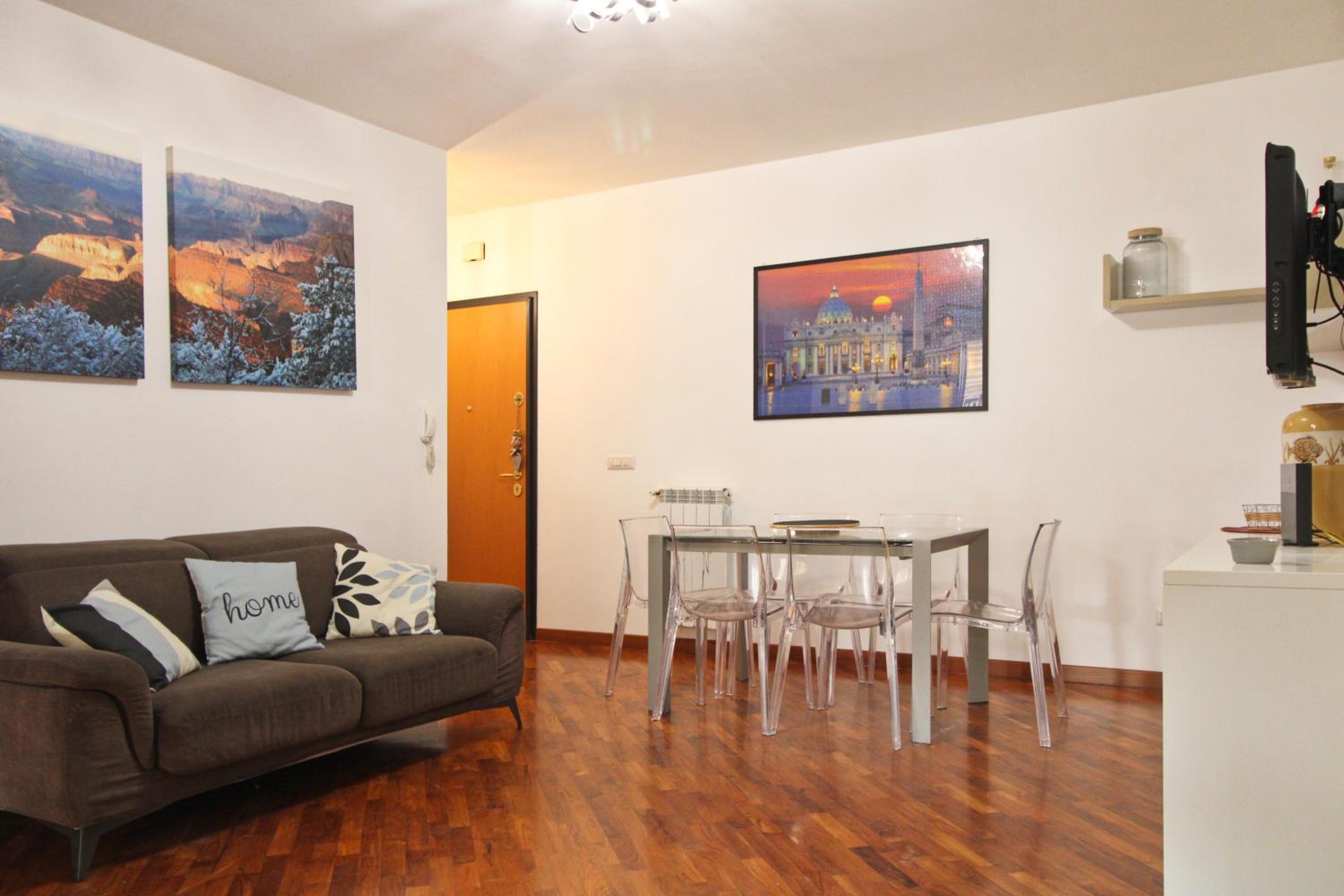 Rome garden apartment
