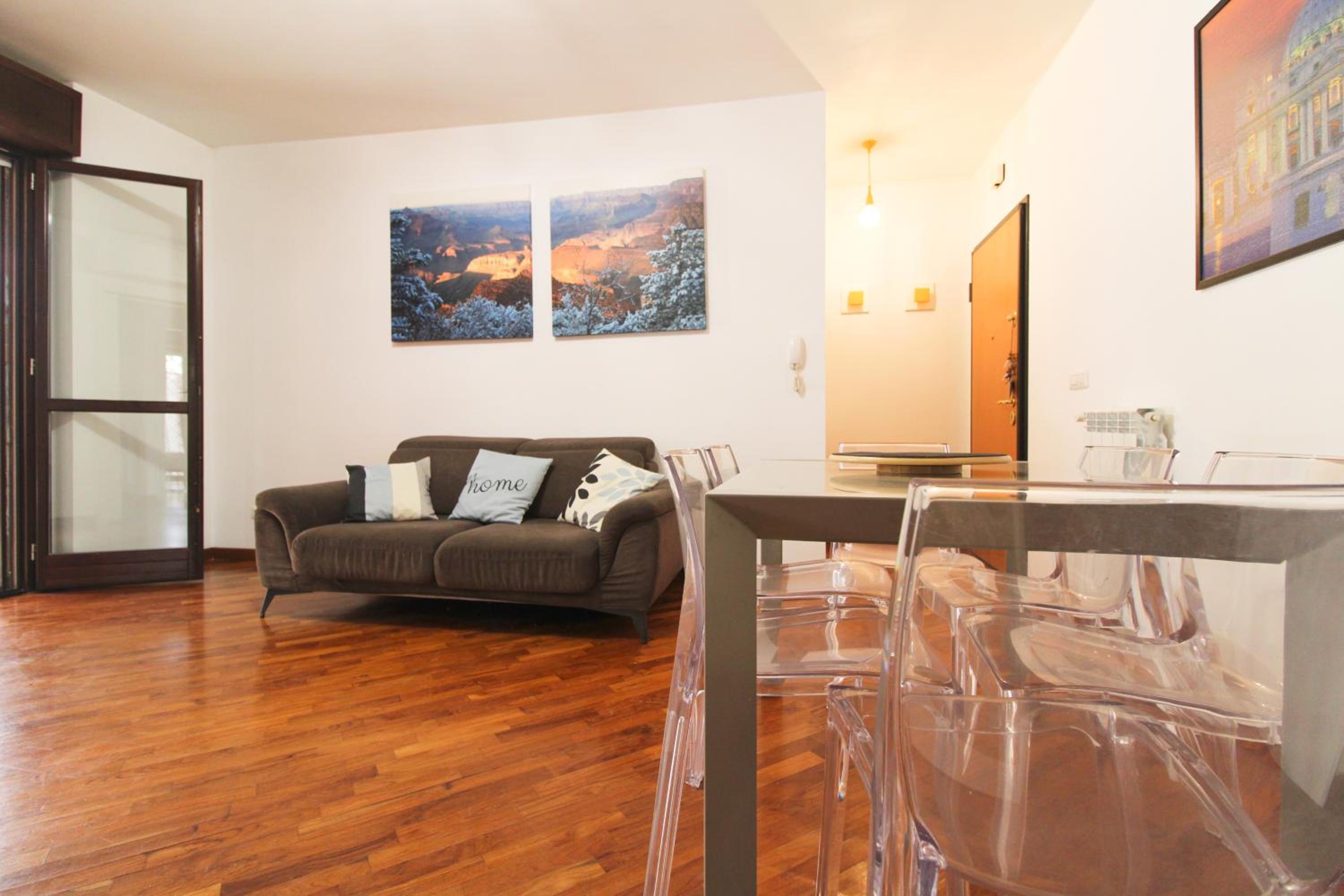 Rome garden apartment