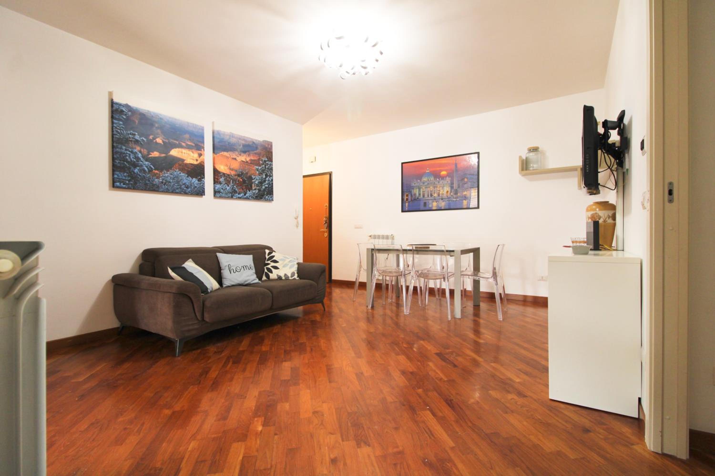 Rome garden apartment
